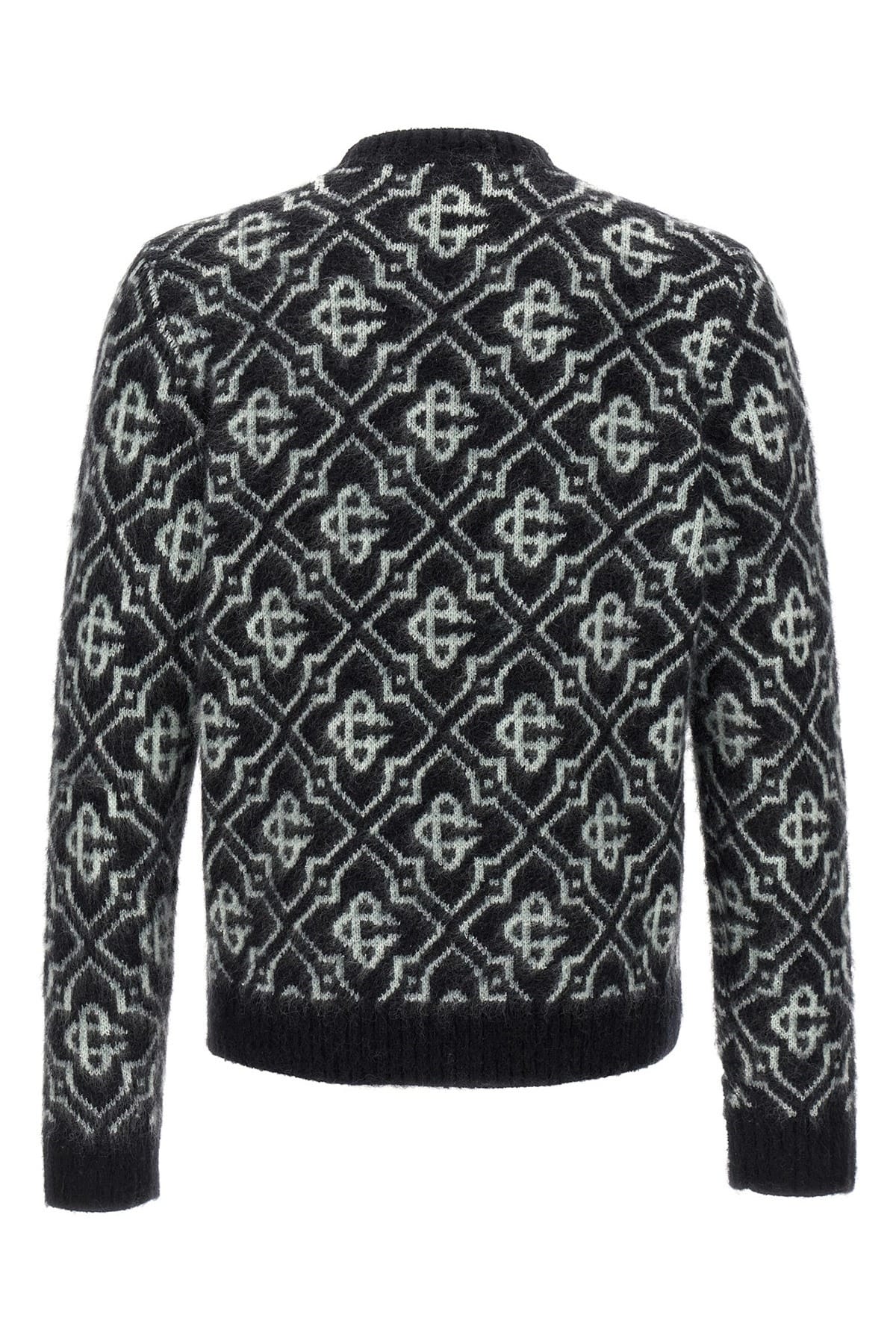 Casablanca Casablanca Monogram Mohair Sweater