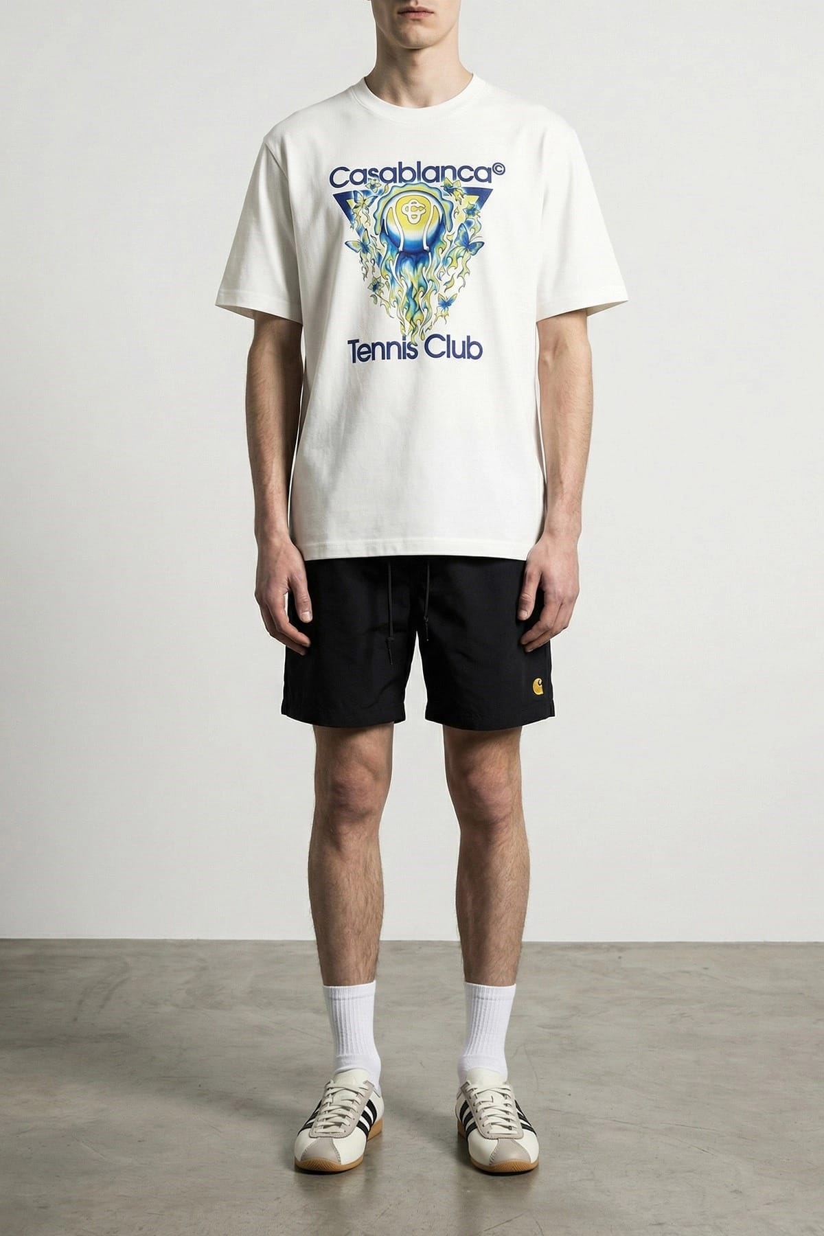 Casablanca Tennis Club Icon T-Shirt - alternate view