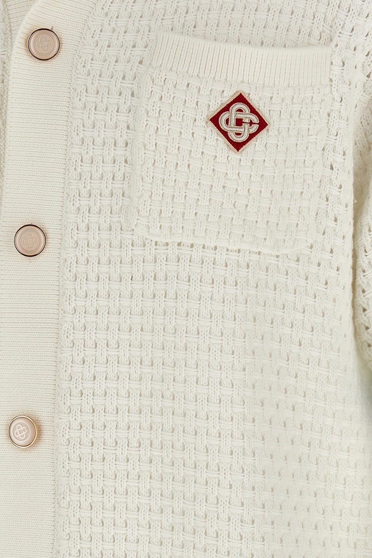 Casablanca Tennis Cotton Crochet Shirt | Sendegaro FR