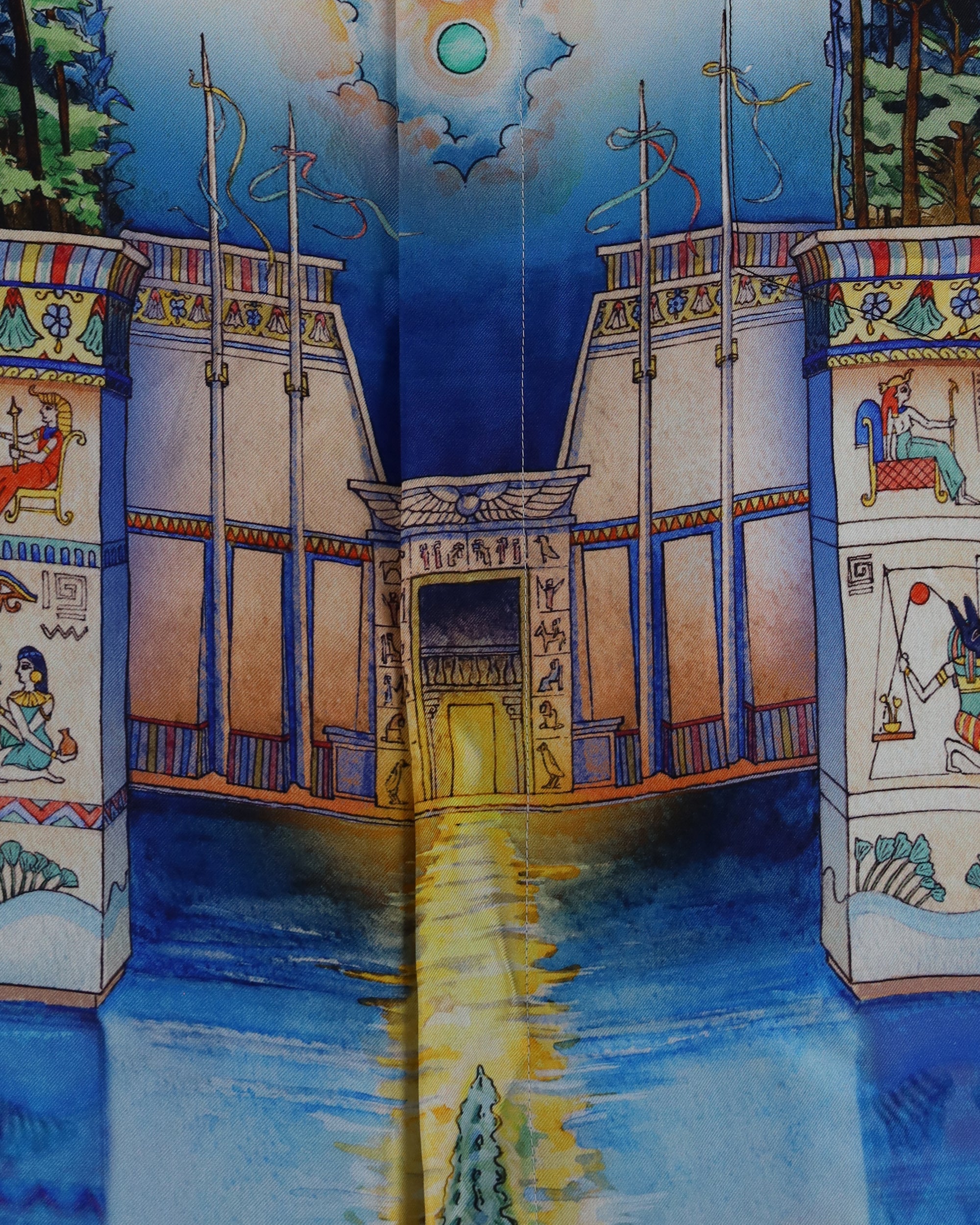 قميص بطبعة Trompe L'Oeil من Casablanca