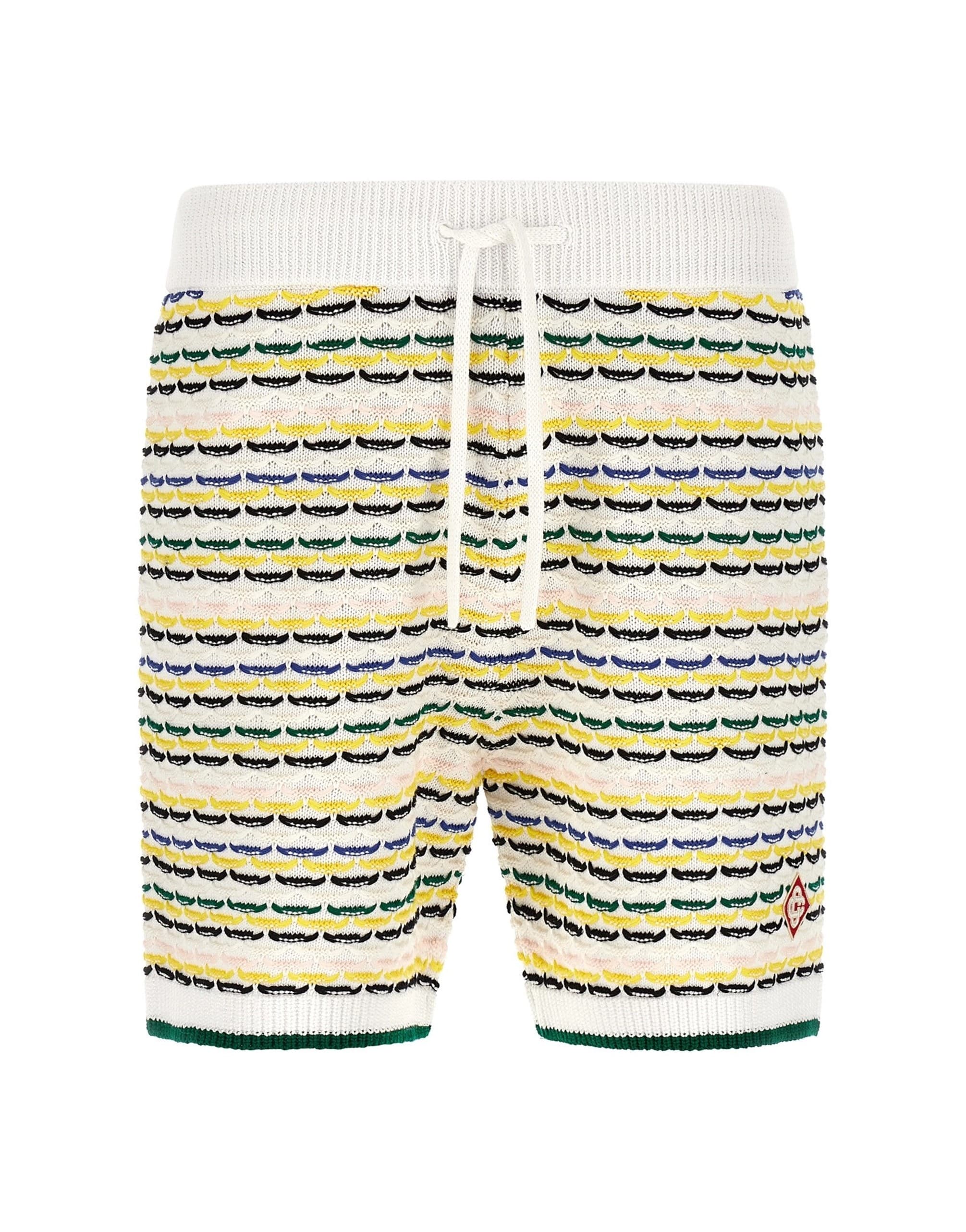 Casablanca Casablanca Tuck Stitch Bermuda Shorts