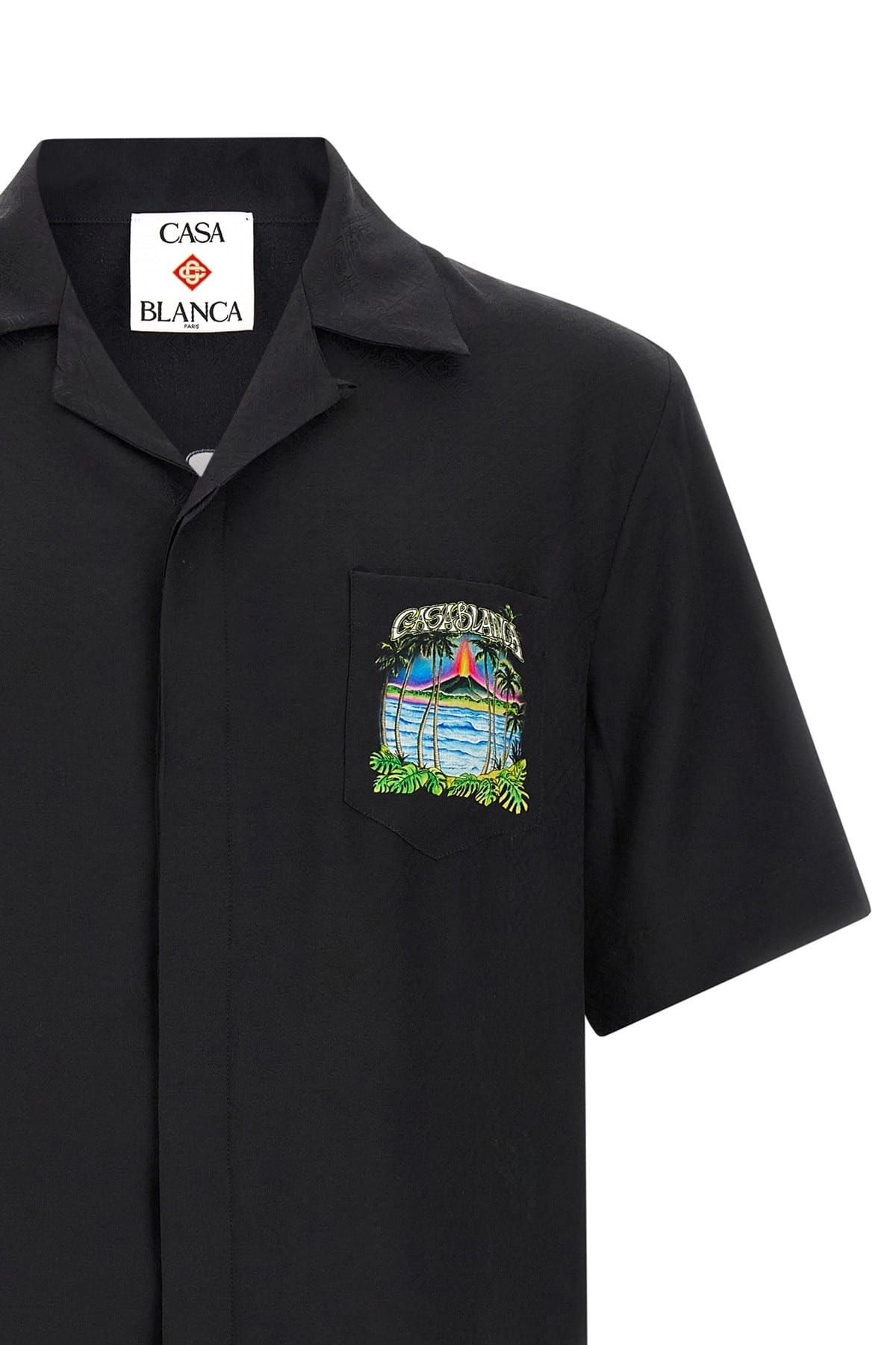 Casablanca Casablanca Volcano Print Shirt