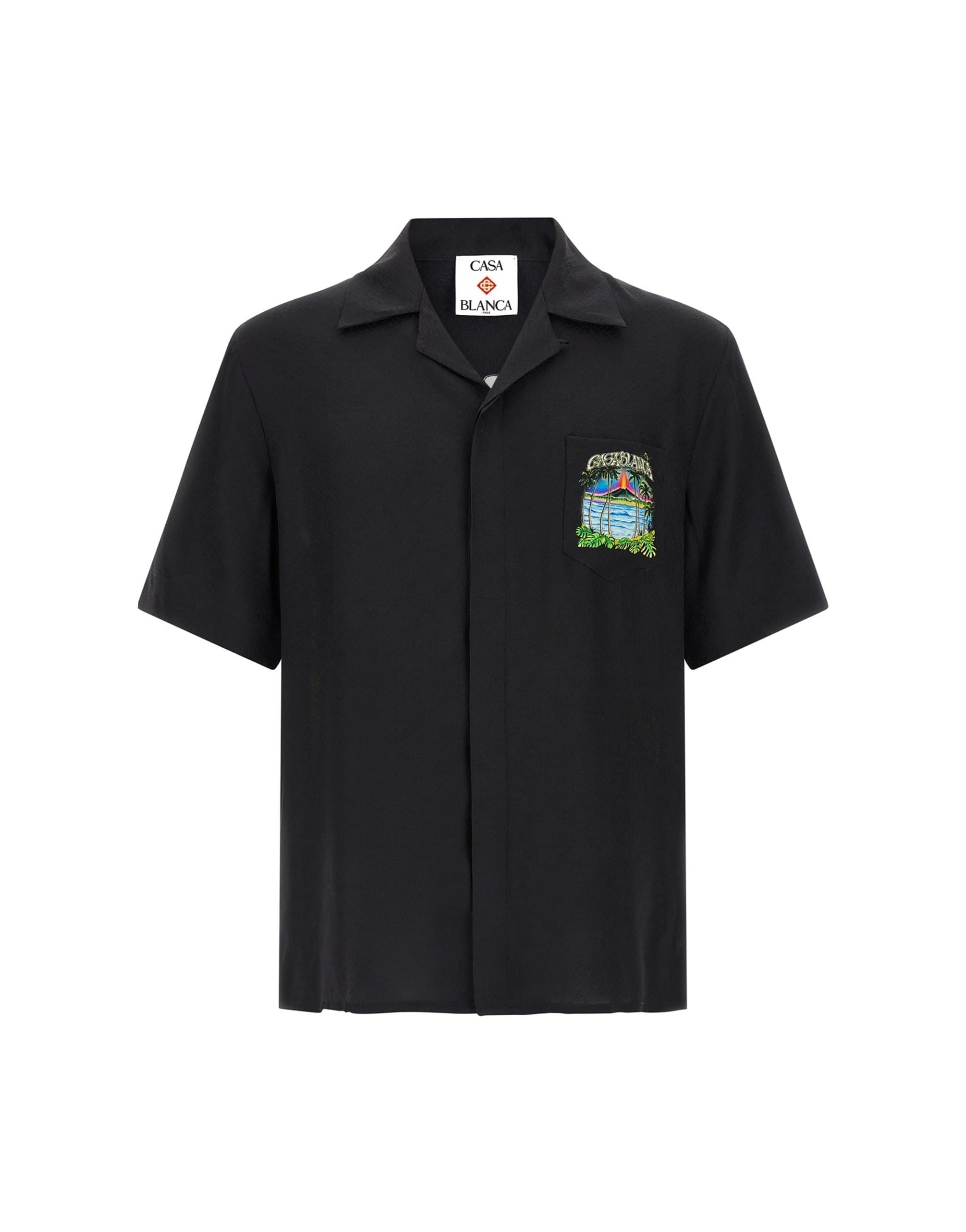 Casablanca Casablanca Volcano Print Shirt