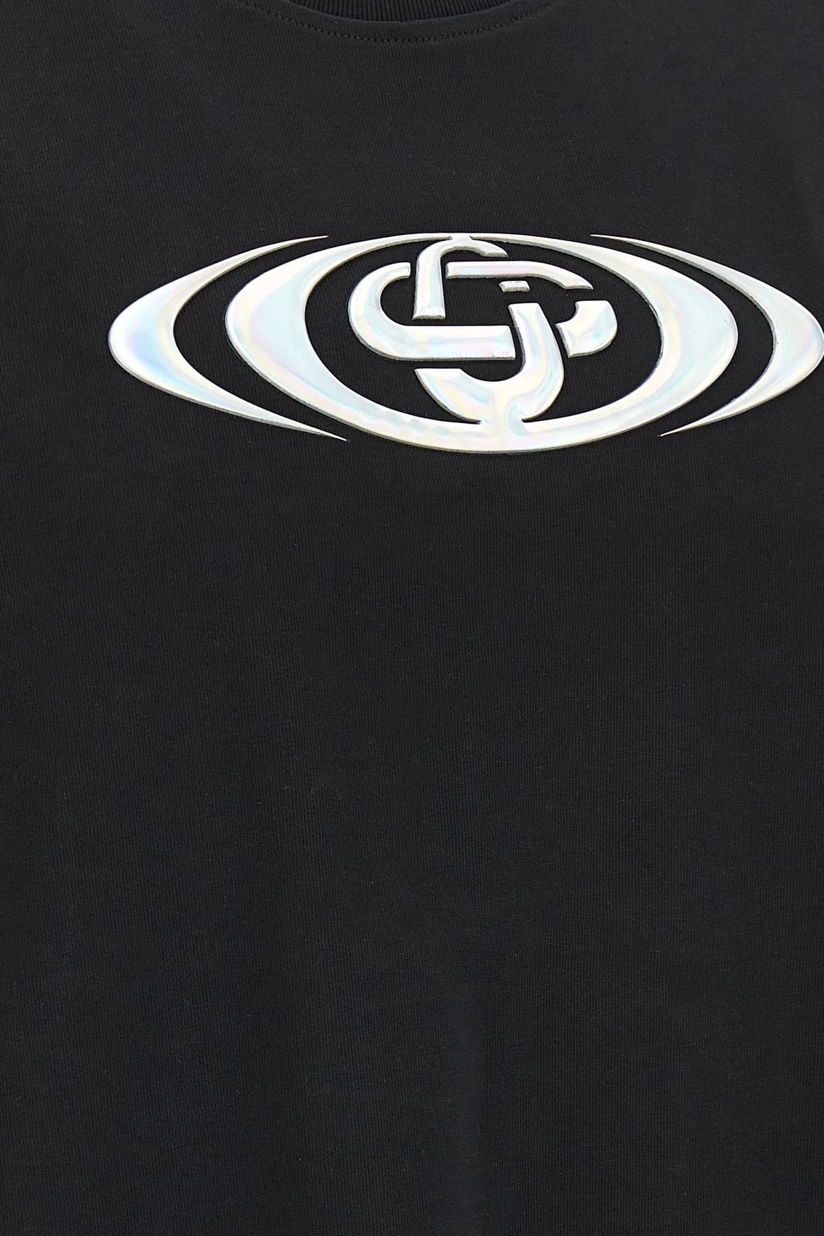 T-shirt Casablanca à logo déformé