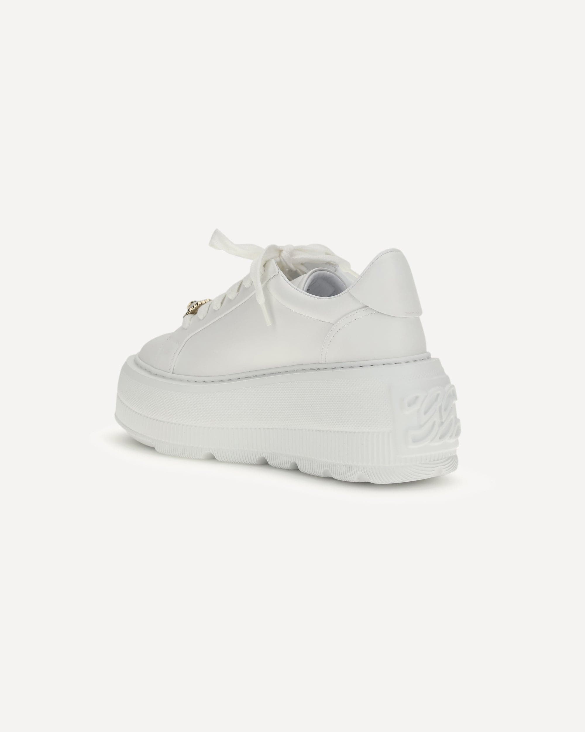 Casadei Nexus Lace-Up Sneakers With Platform Sole