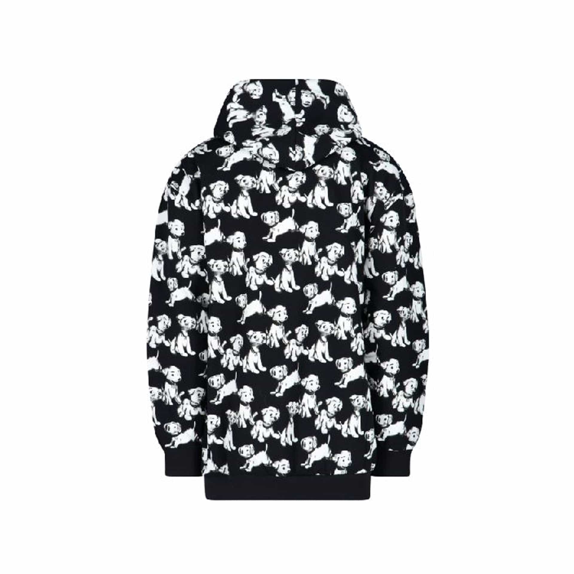 Celine Printed Dogs Hooded Sweatshirt