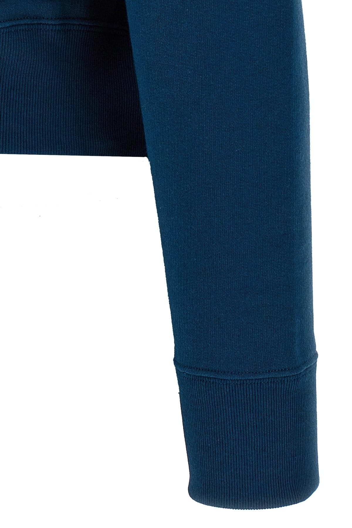 Chloé Chloé Blue Logo Patch Sweatshirt