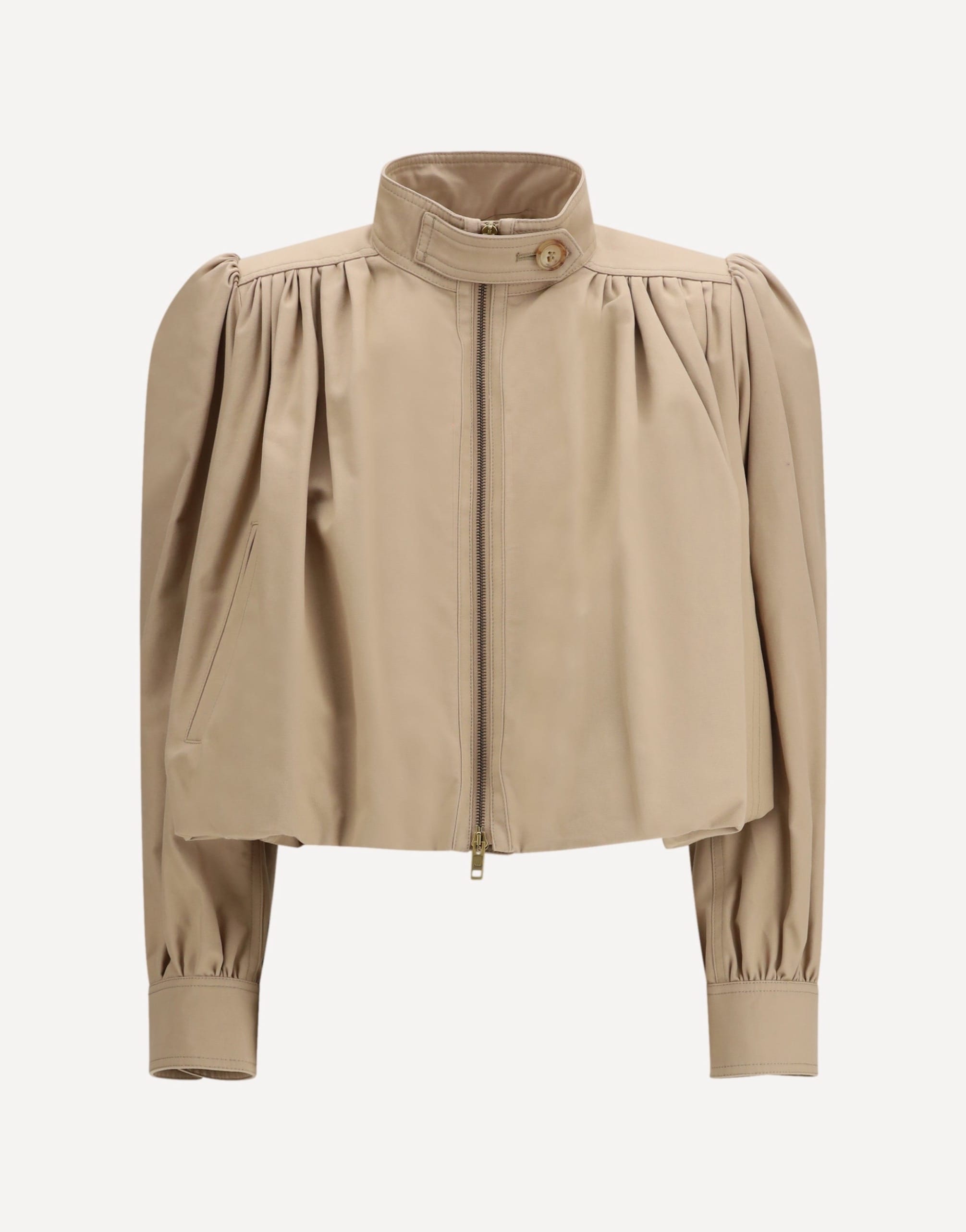 Chloé Boule Gathered Jacket