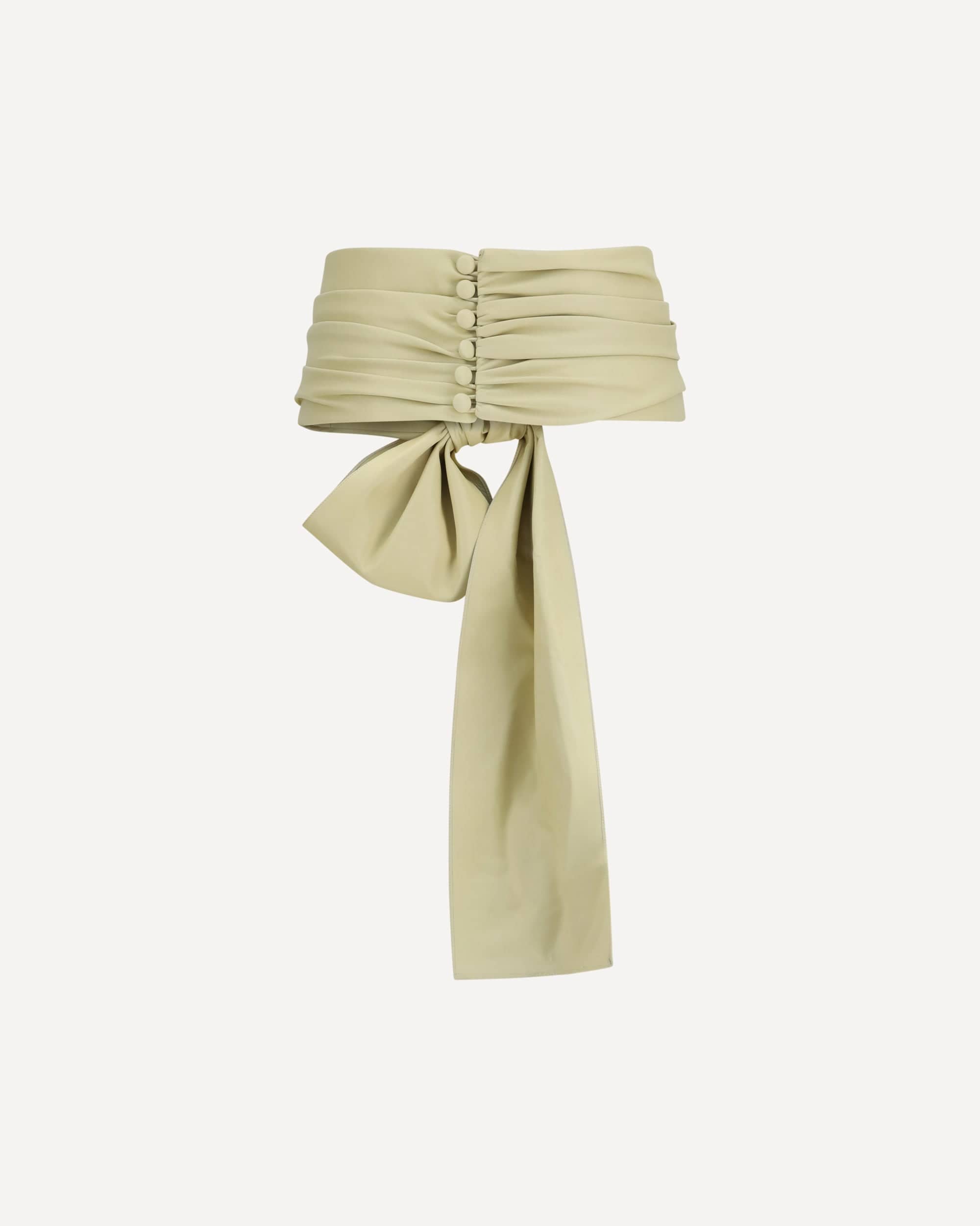 Chloé Bow Belt With Fixed Maxi Bow