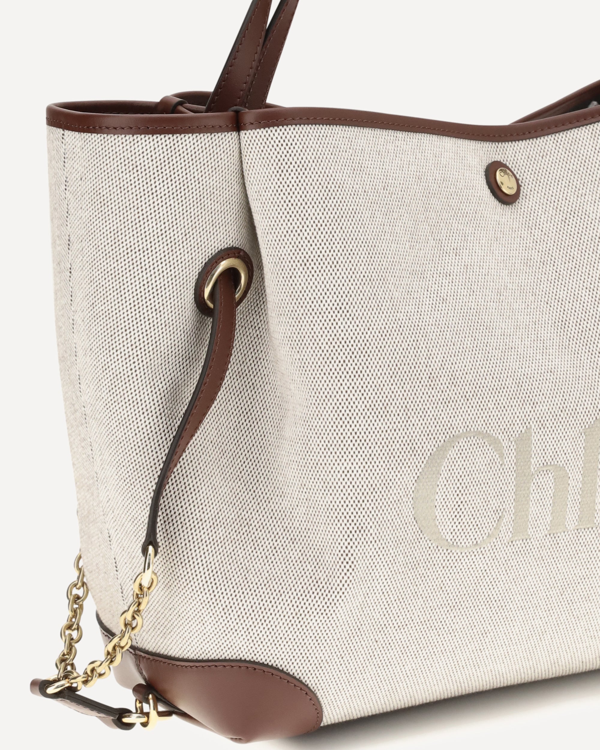 Bolsa tote de lona Clover Chloé