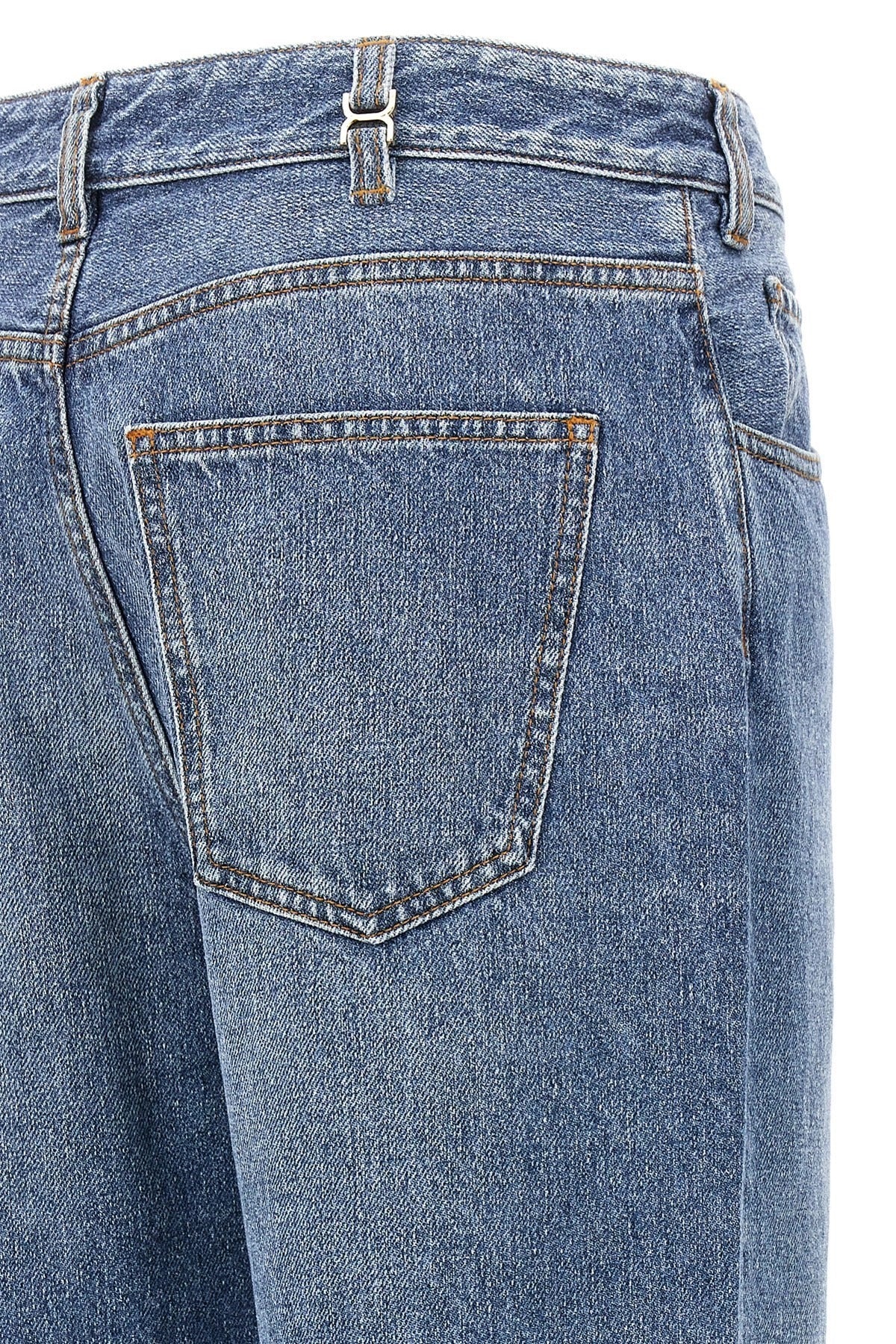 Chloé High-Waist Wide-Leg Jeans