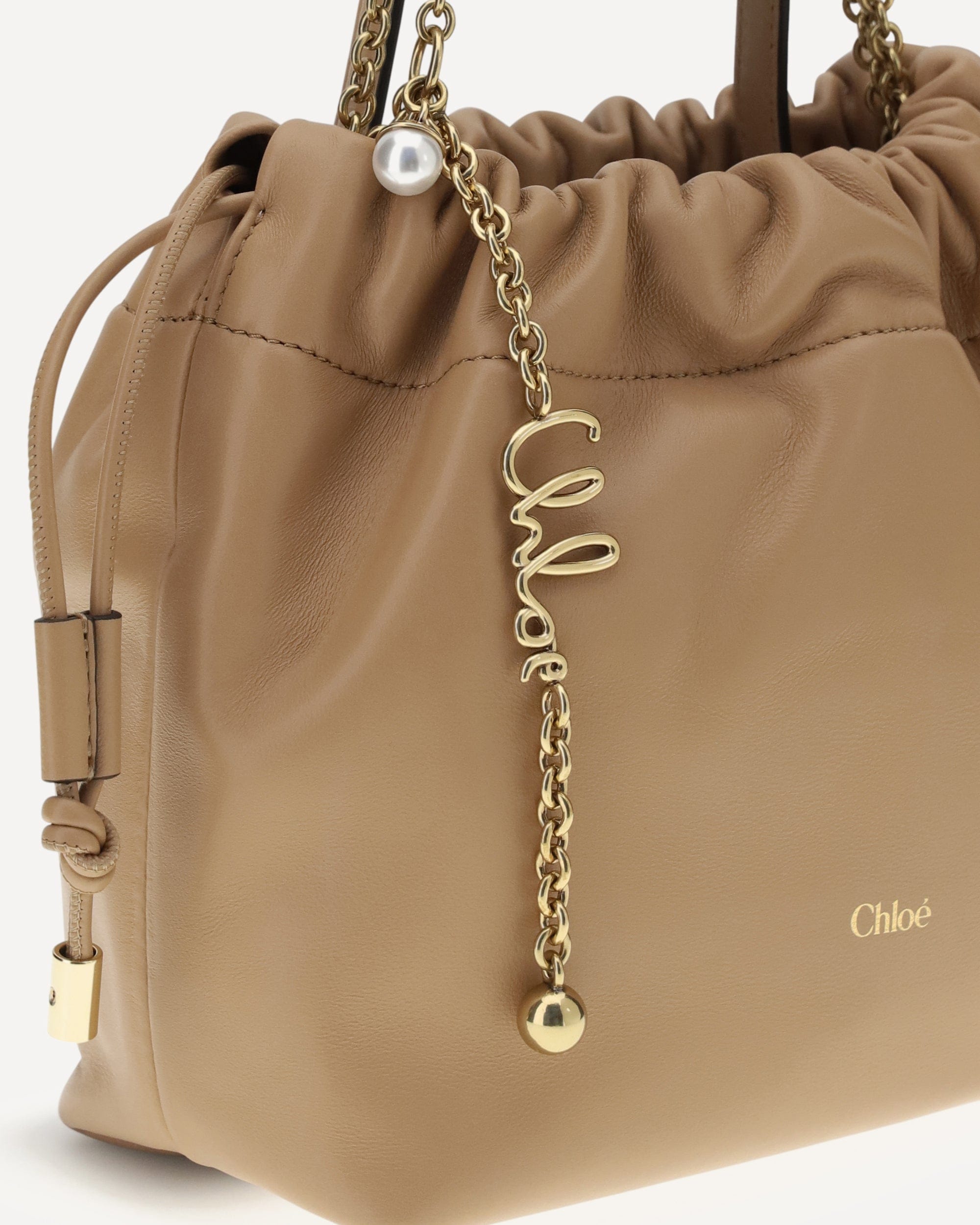 Chloé Icons Leather Chain Shoulder Bag