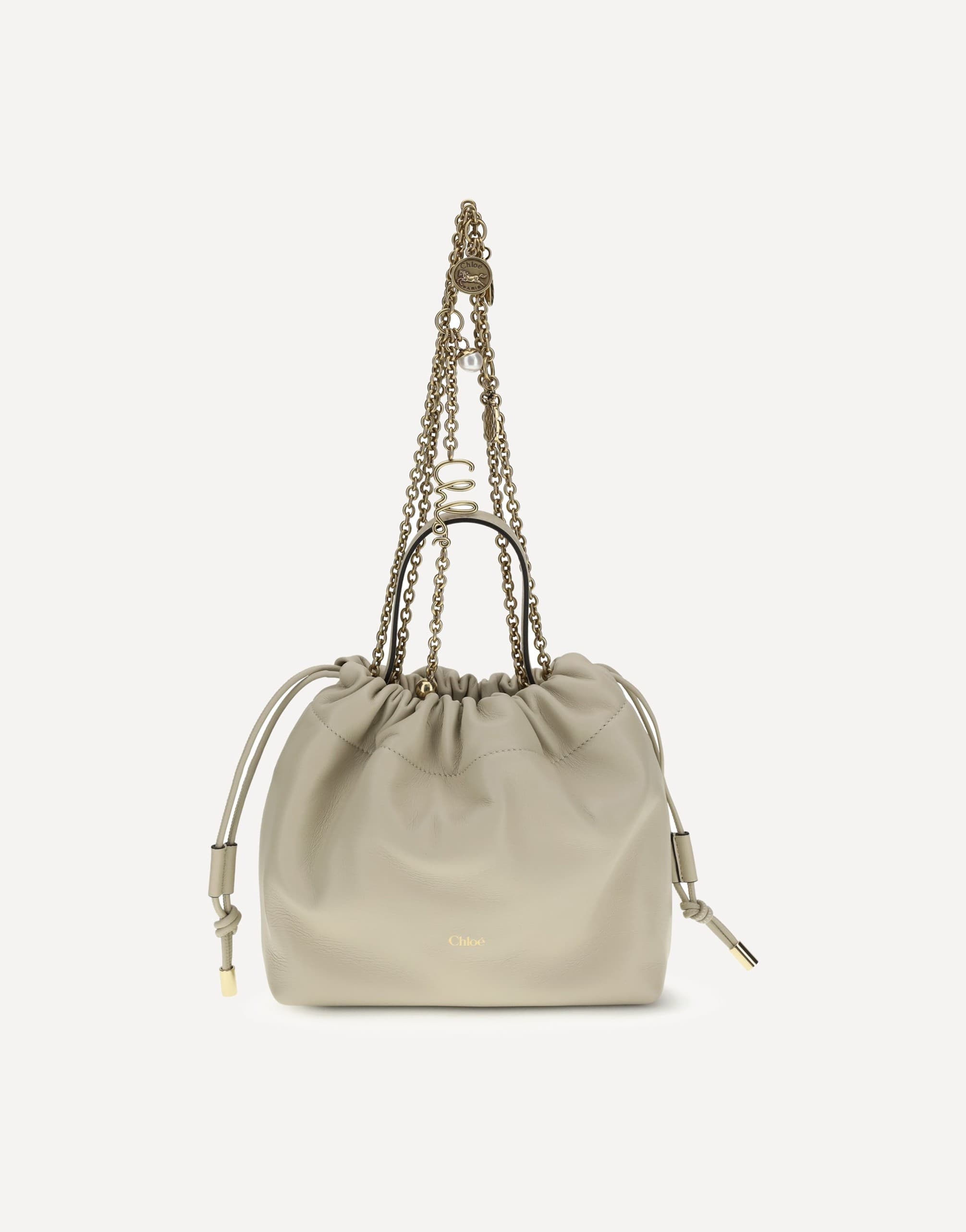 Chloé Icons レザー チェーンショルダーバッグ