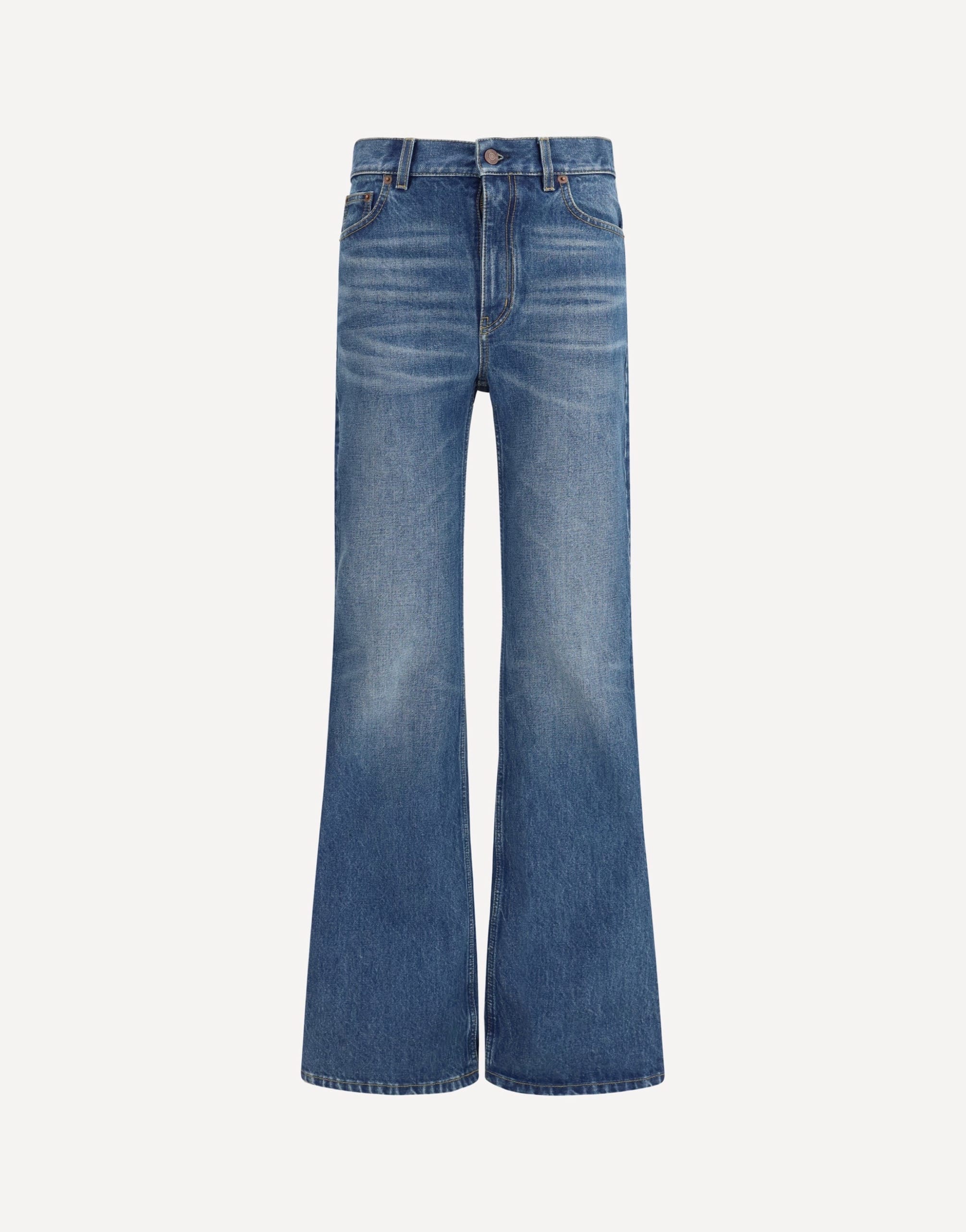 Chloé Jeans Flared In Organic Cotton Denim