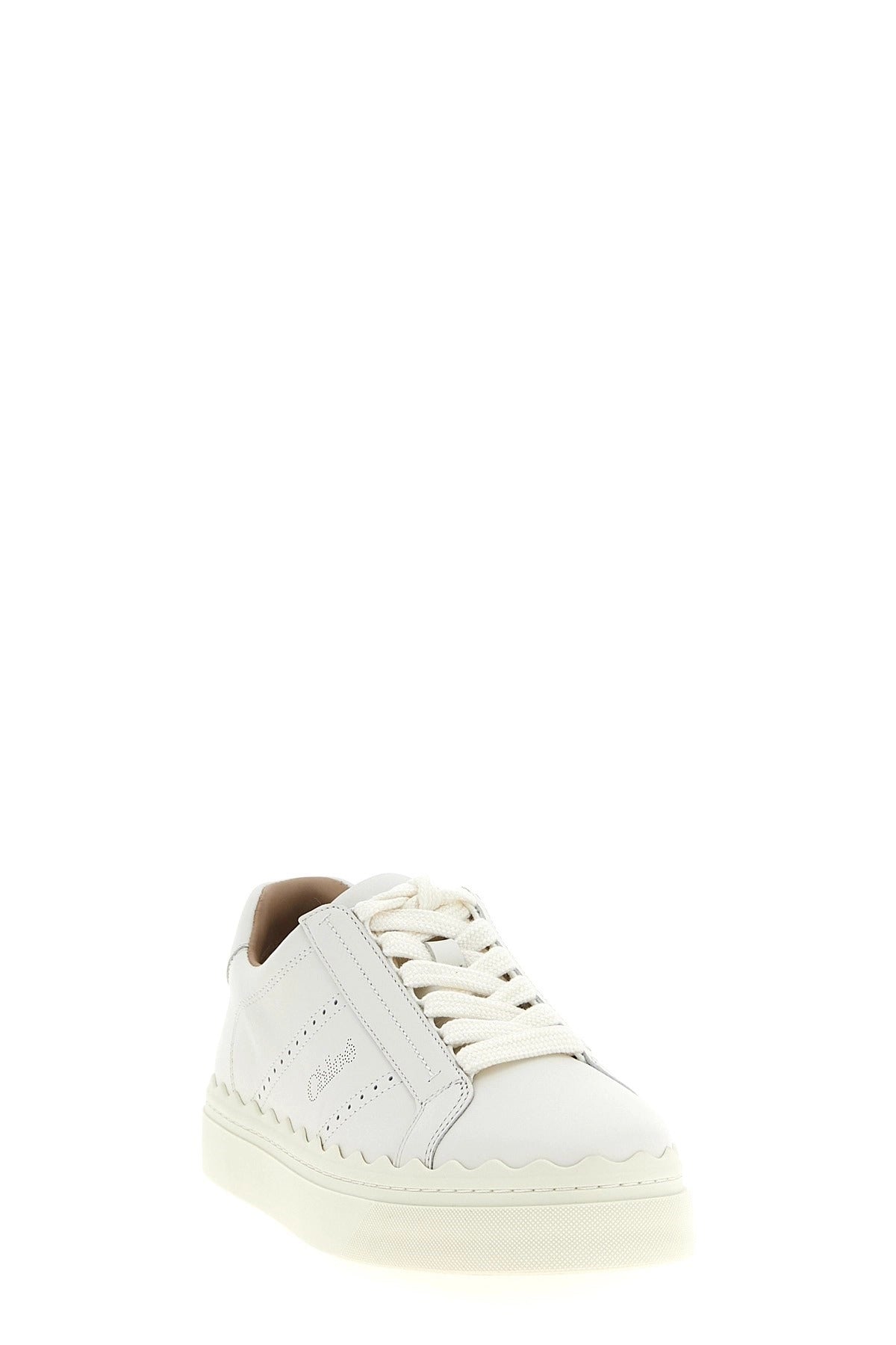 Chloé Lauren Leather Sneakers - alternate view