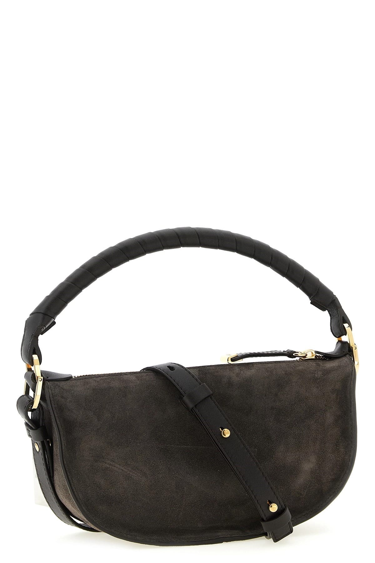 Chloé Chloé Marcie Mini Suede Shoulder Bag
