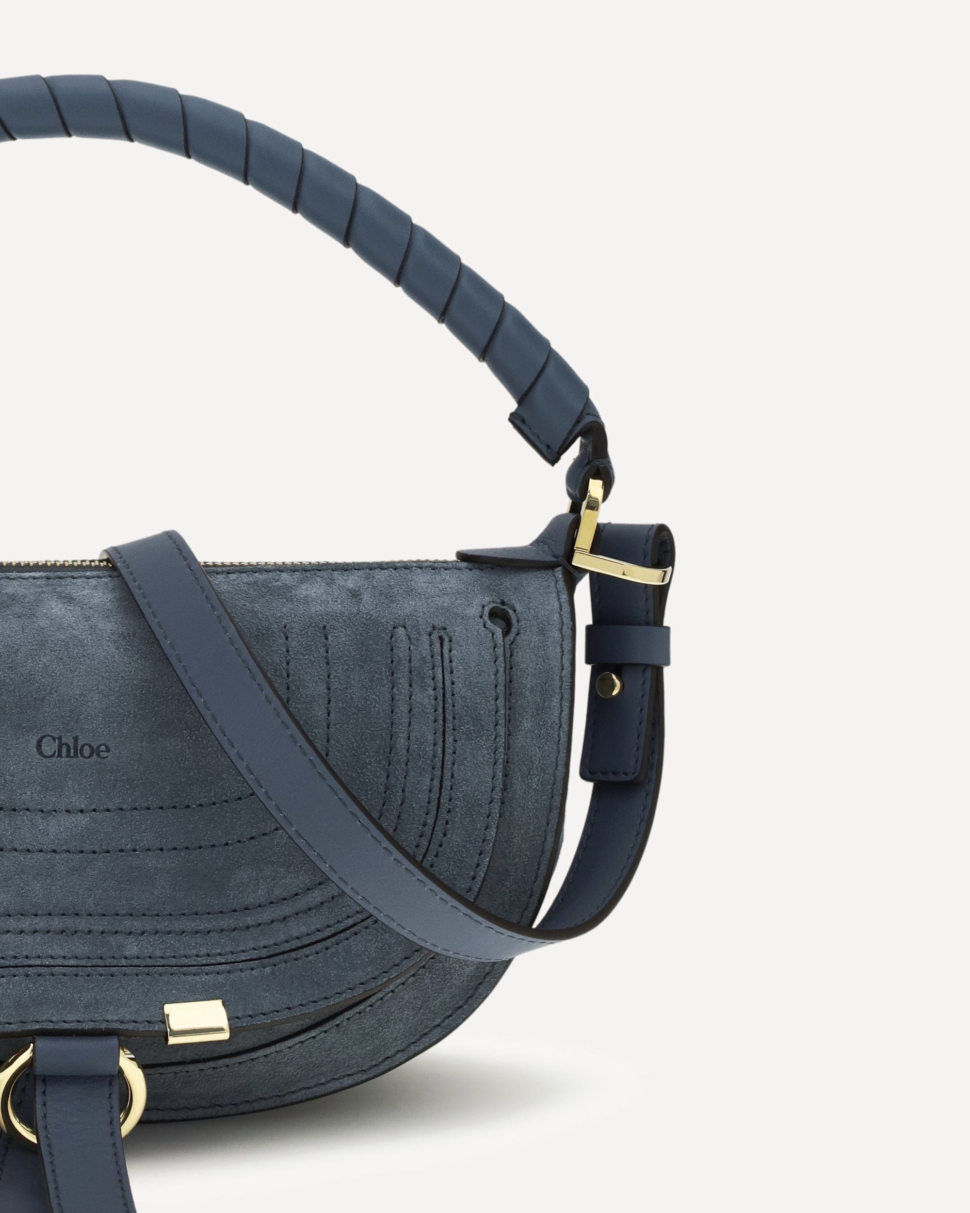 Chloé Marcie Suede Mini Shoulder Bag