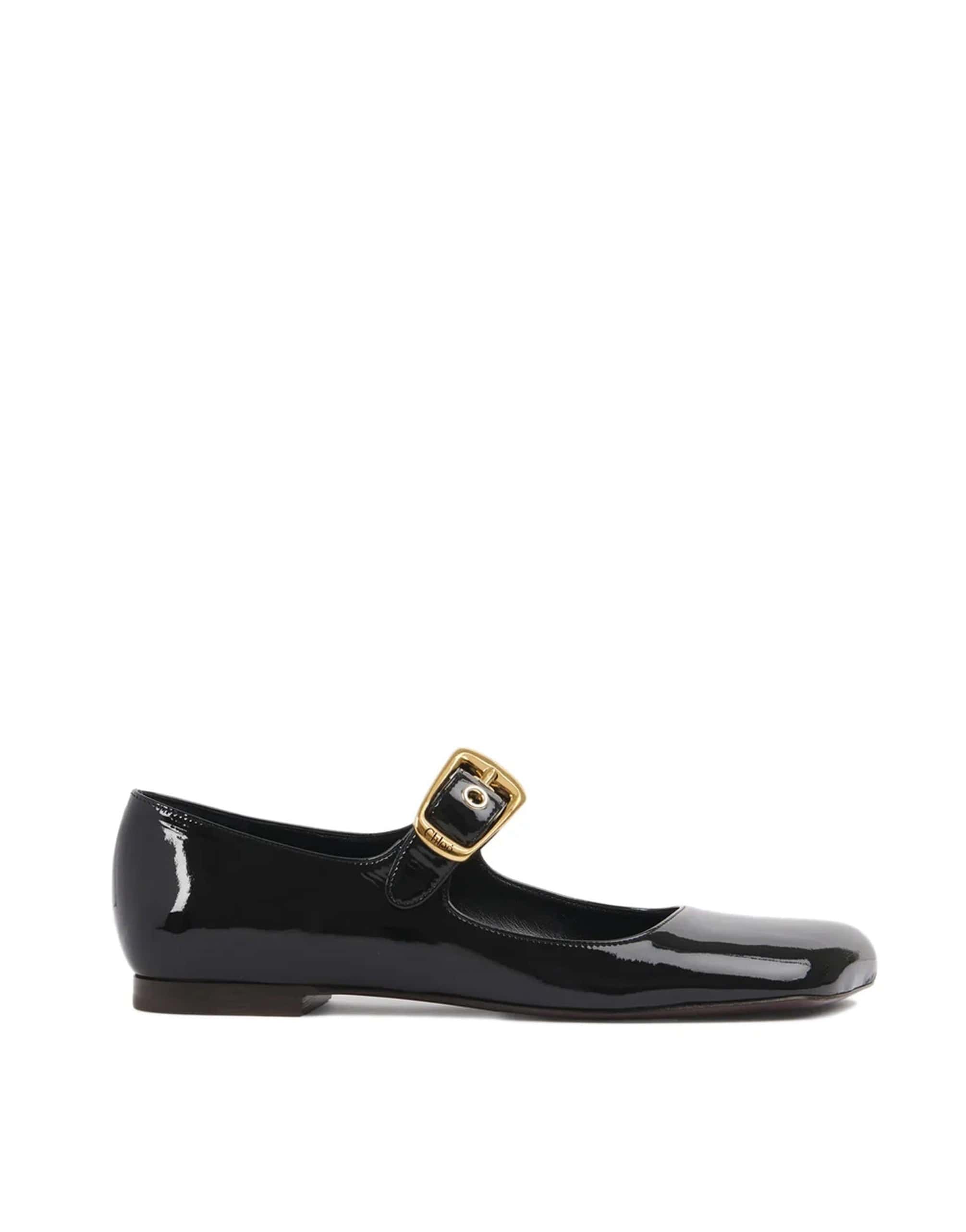 Chloé Mary-Jane Polly Ballerina Flats