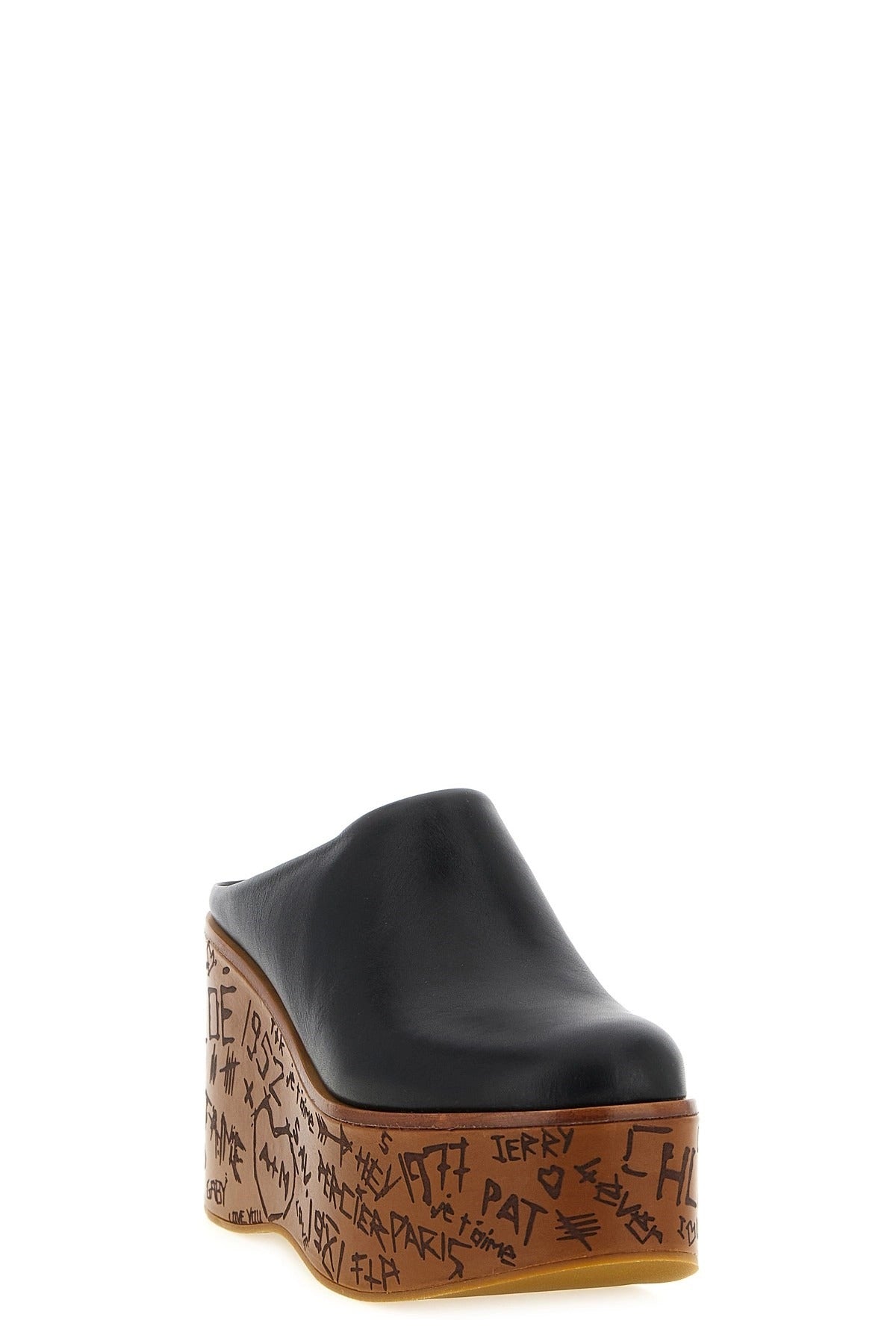 Chloé Maxime Wedge Sabot