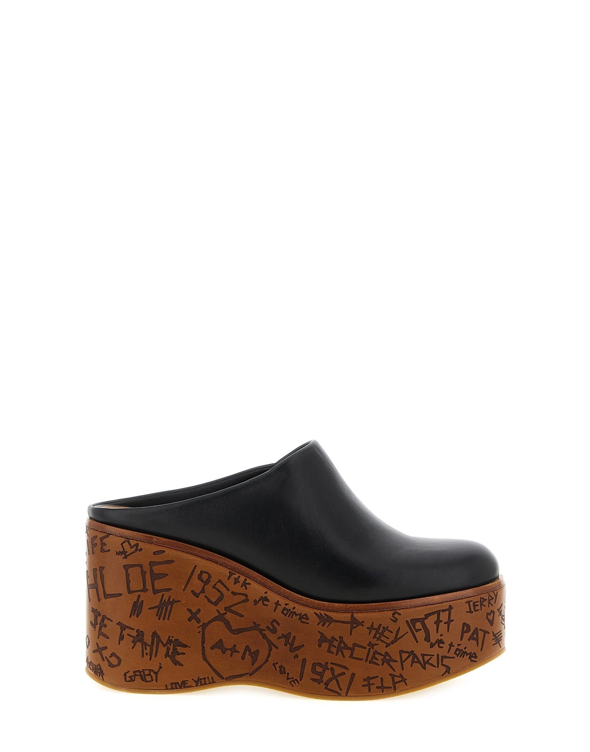 Chloé Maxime Wedge Sabot