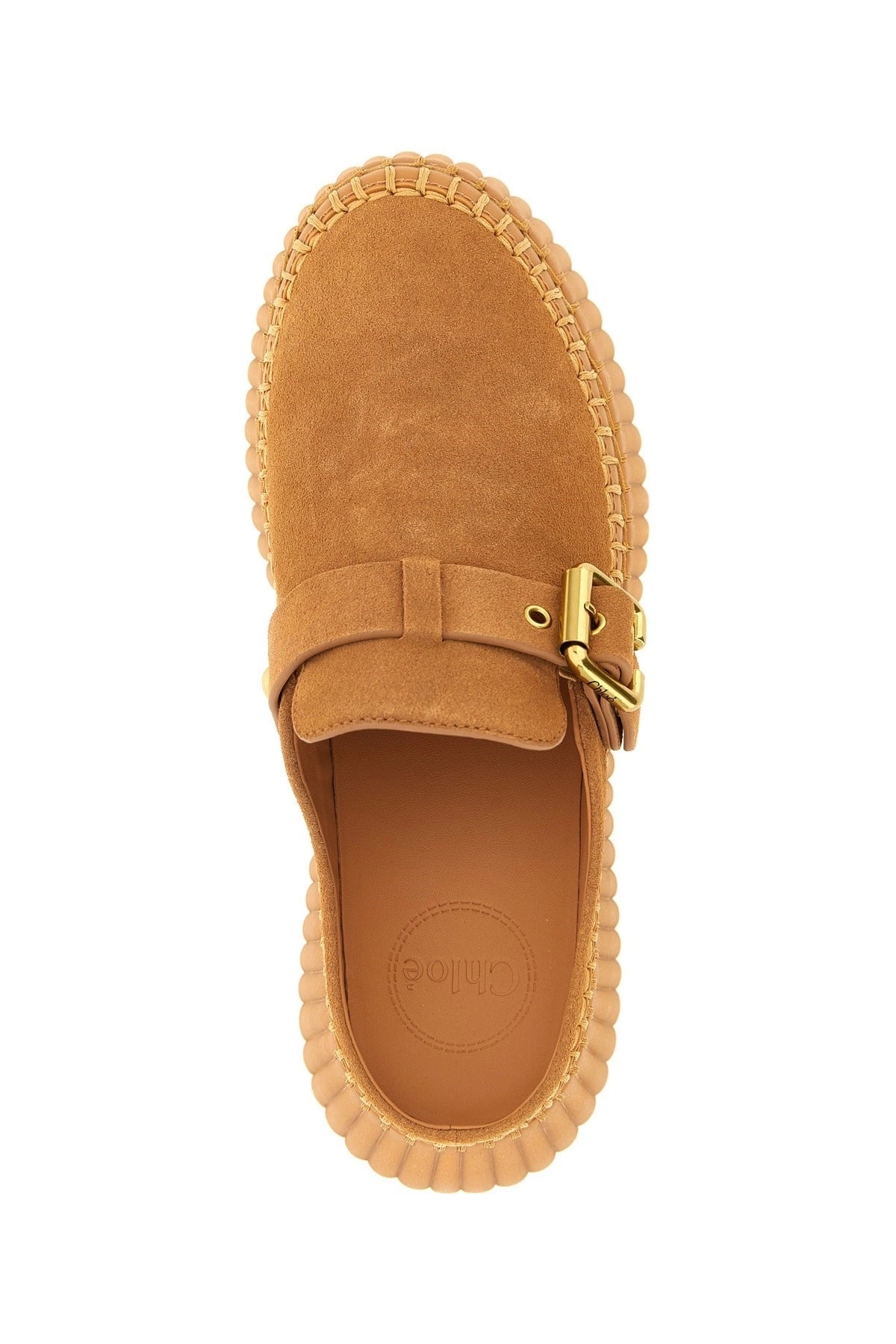 Chloé Nama Suede Sabots