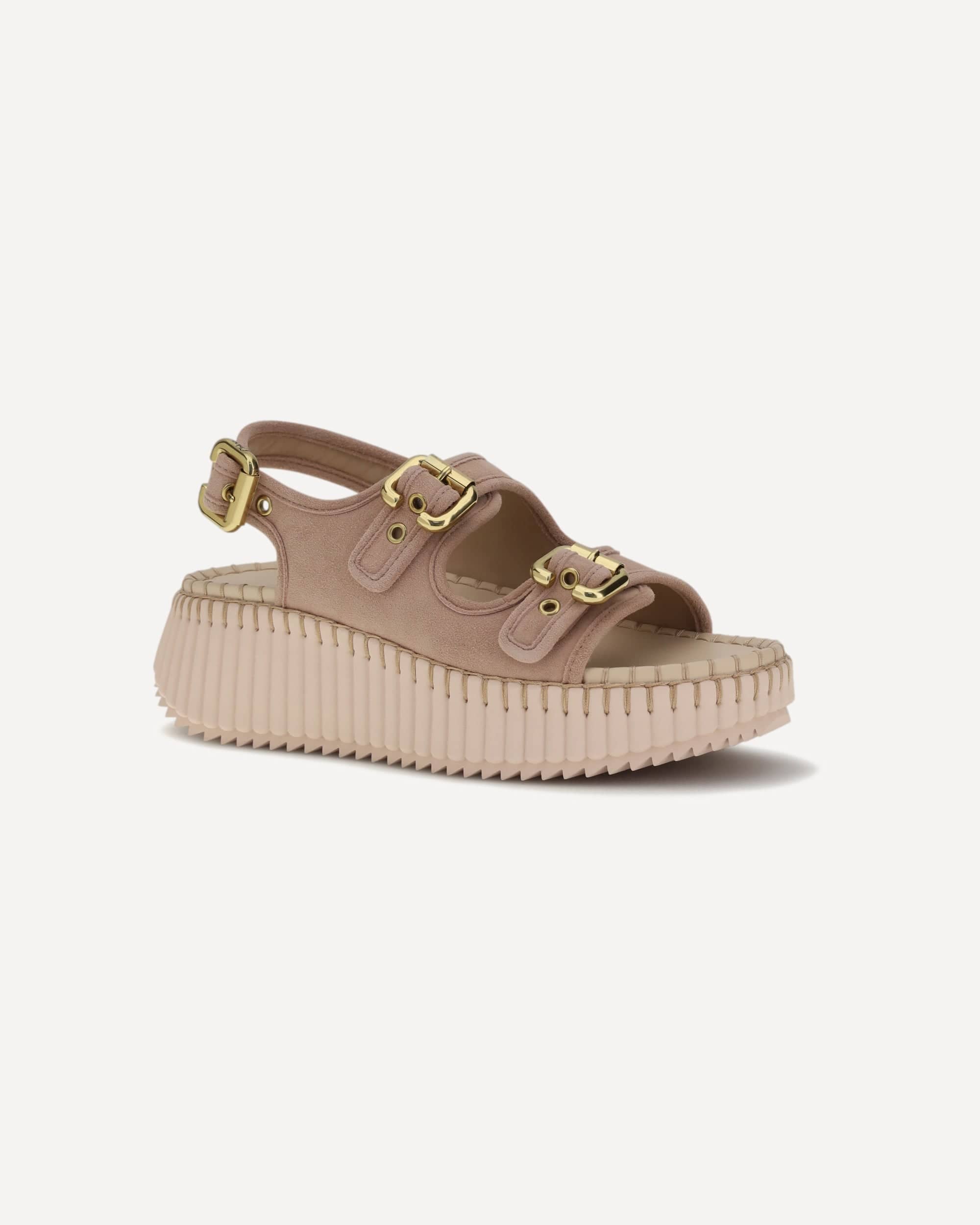 Chloé Nama Wedge Sandals