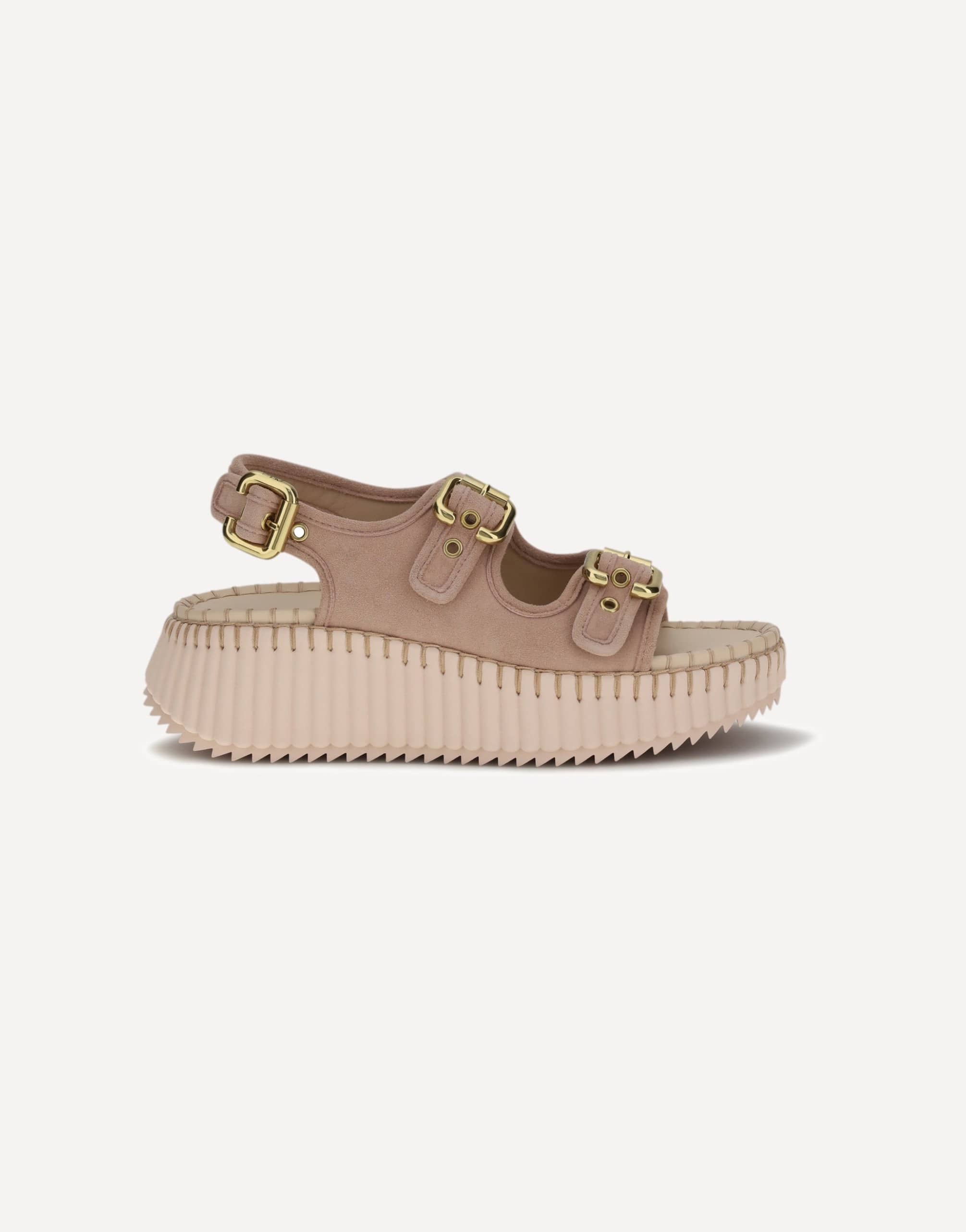 Chloé Nama Wedge Sandals