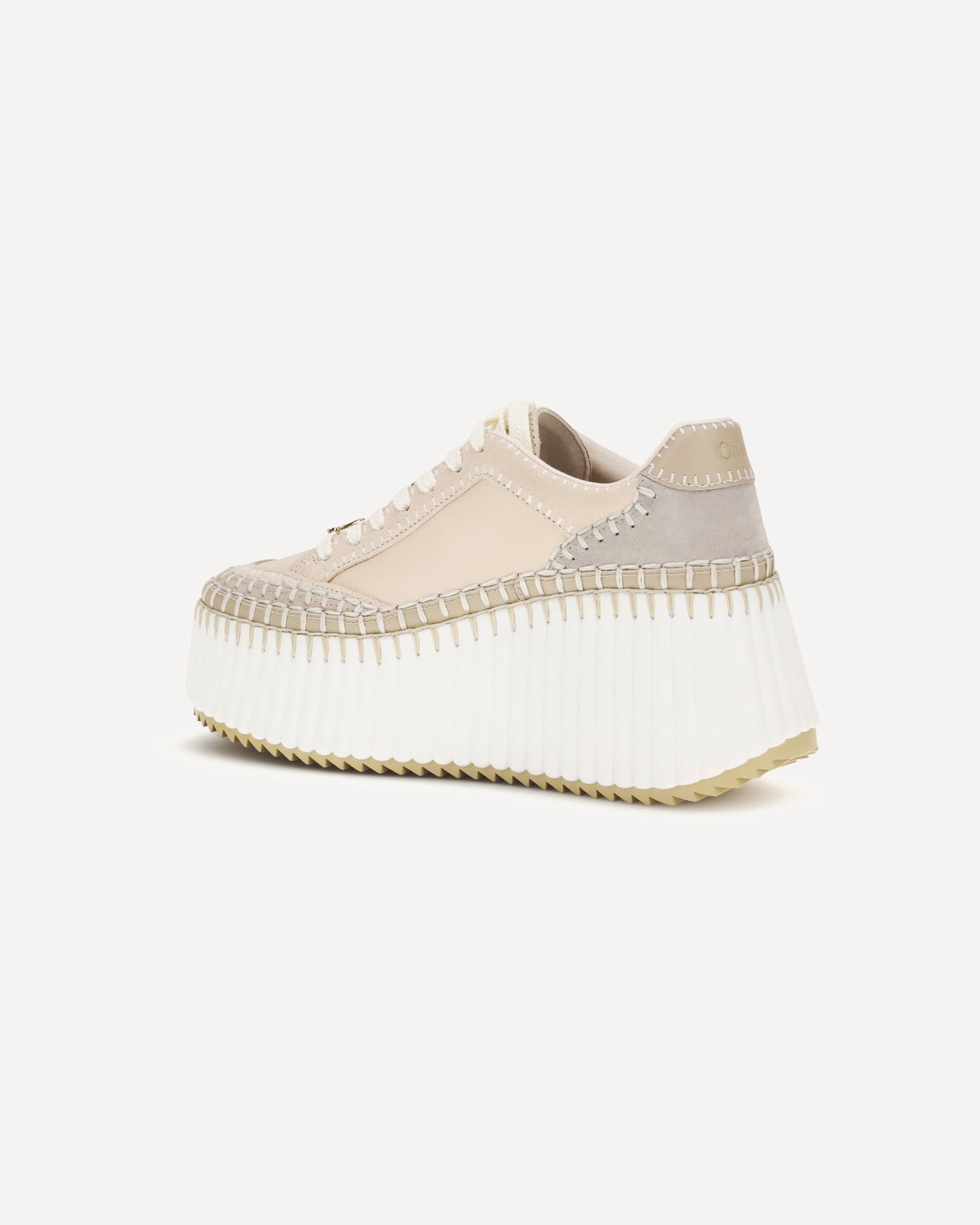 Chloé Chloé Nama Wedge Sneakers