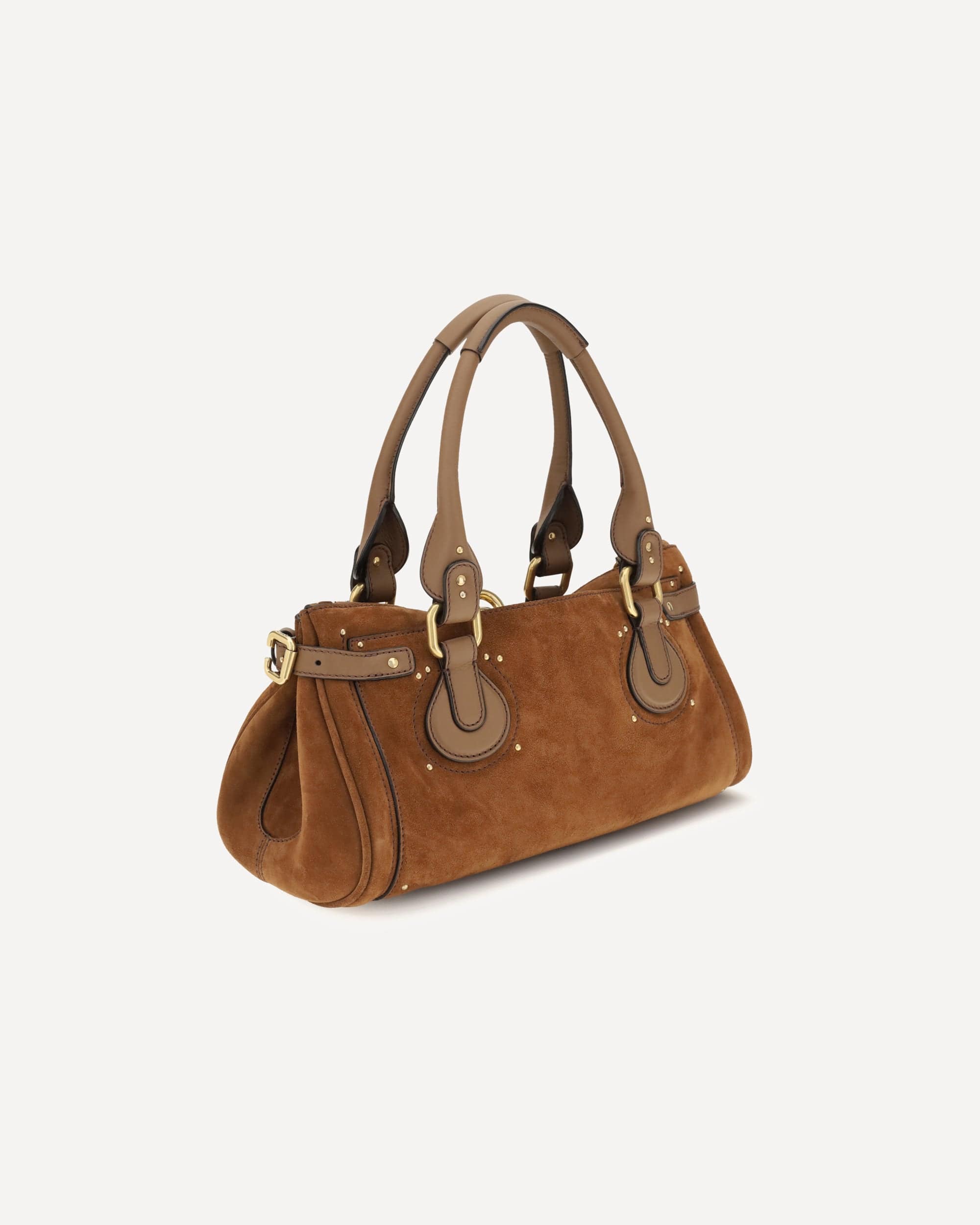 Chloé Chloé Paddington Suede Handbag