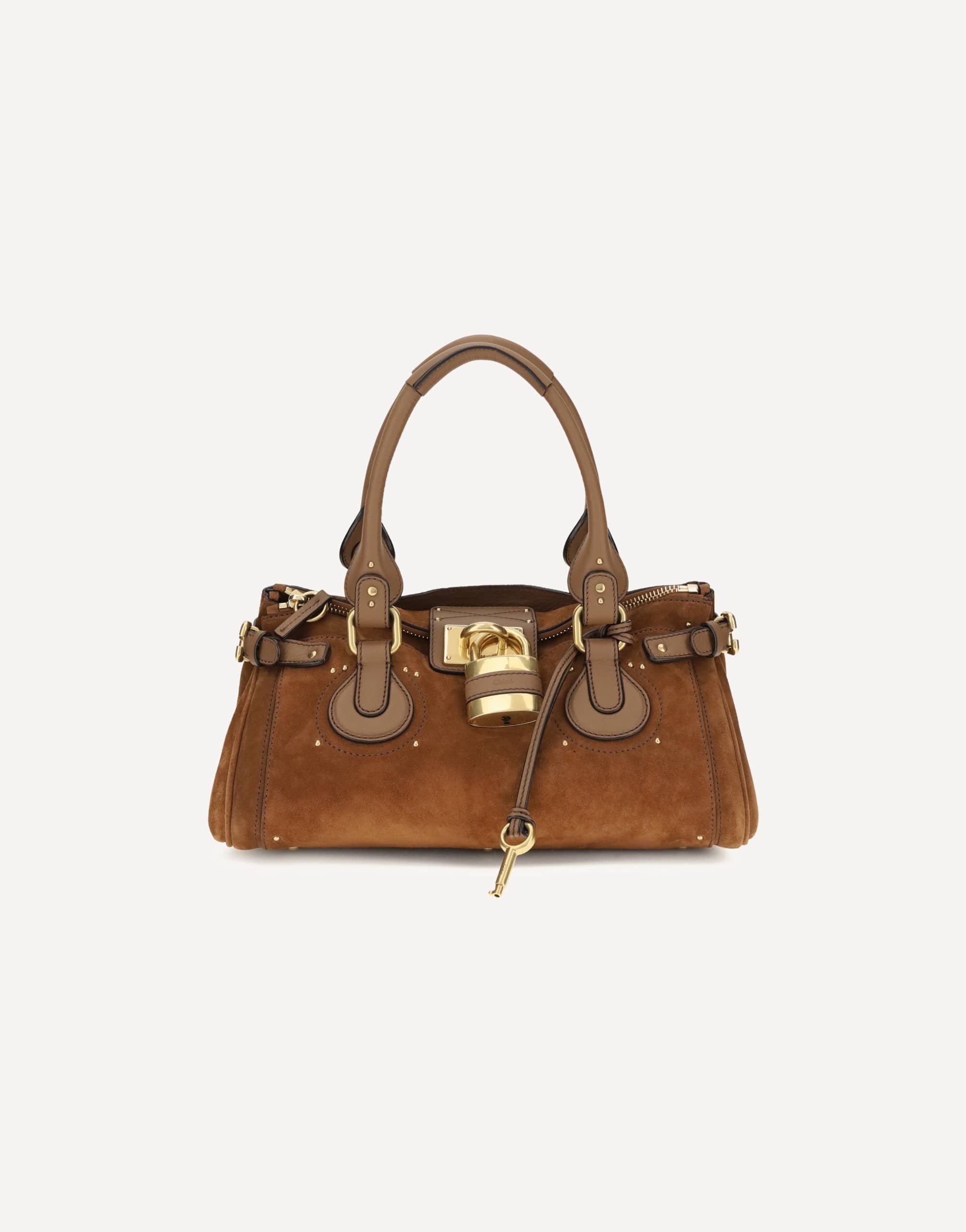 Chloé Chloé Paddington Suede Handbag