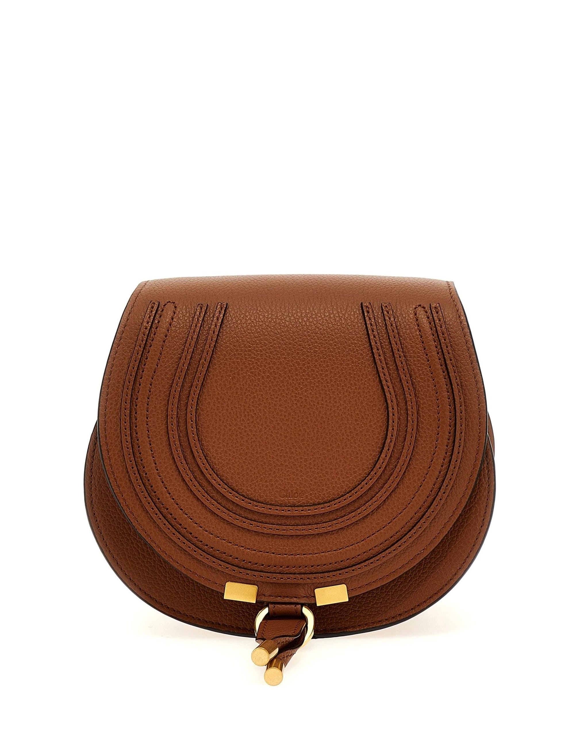 Borsa a tracolla piccola Marcie Saddle di Chloé