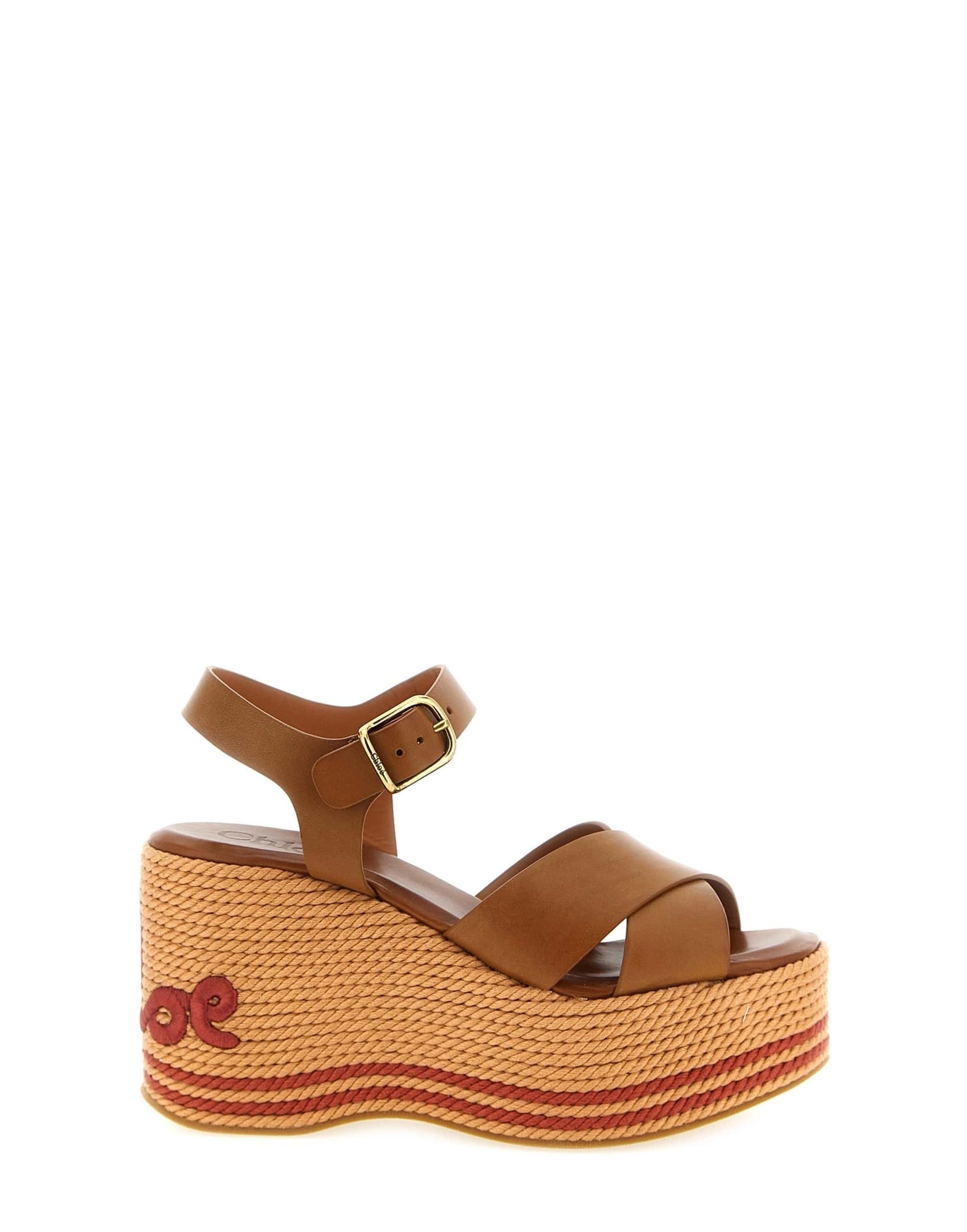 Chloé Chloé Sand Wedge Sandals