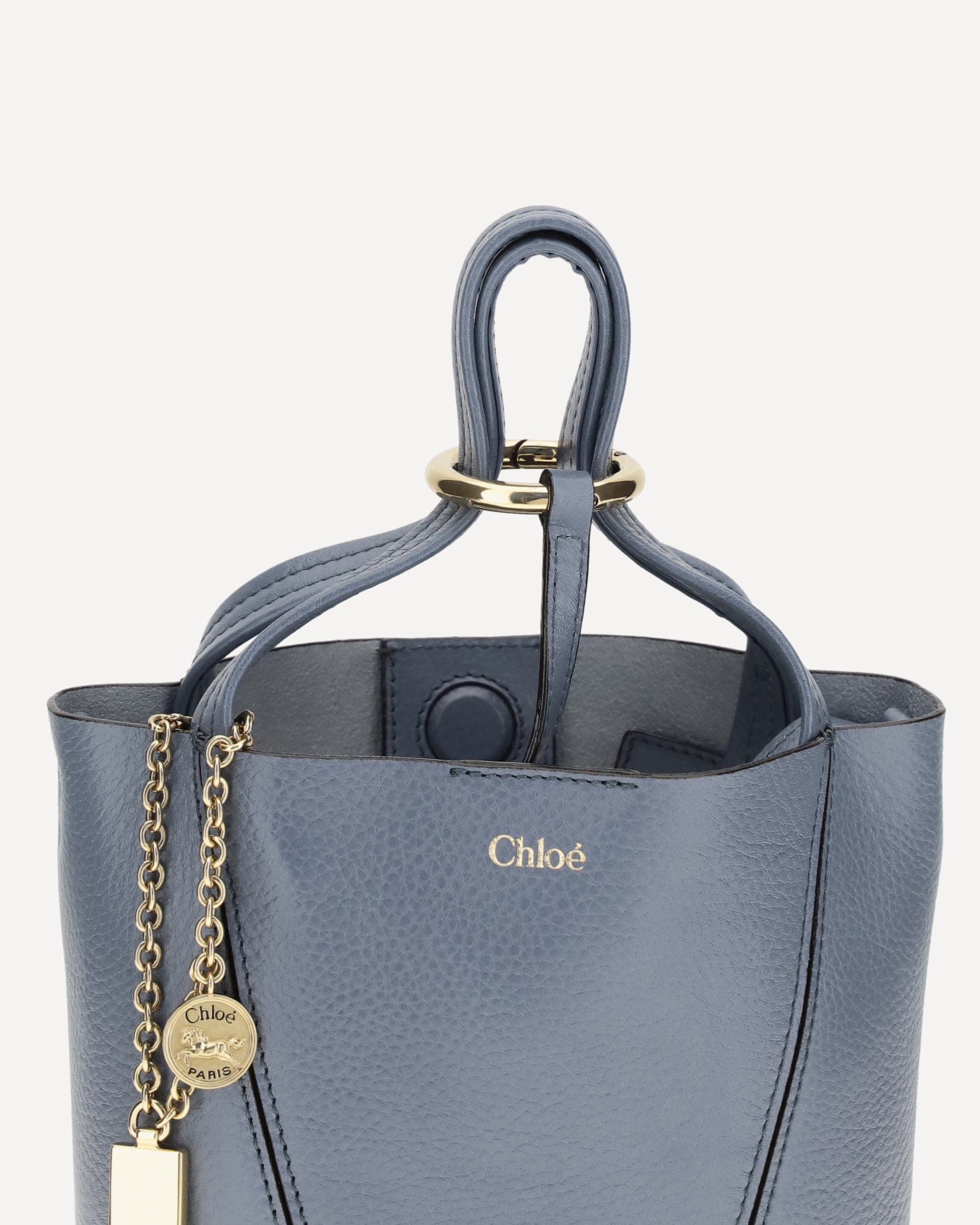Chloé Spin Shoulder Bag With Chain