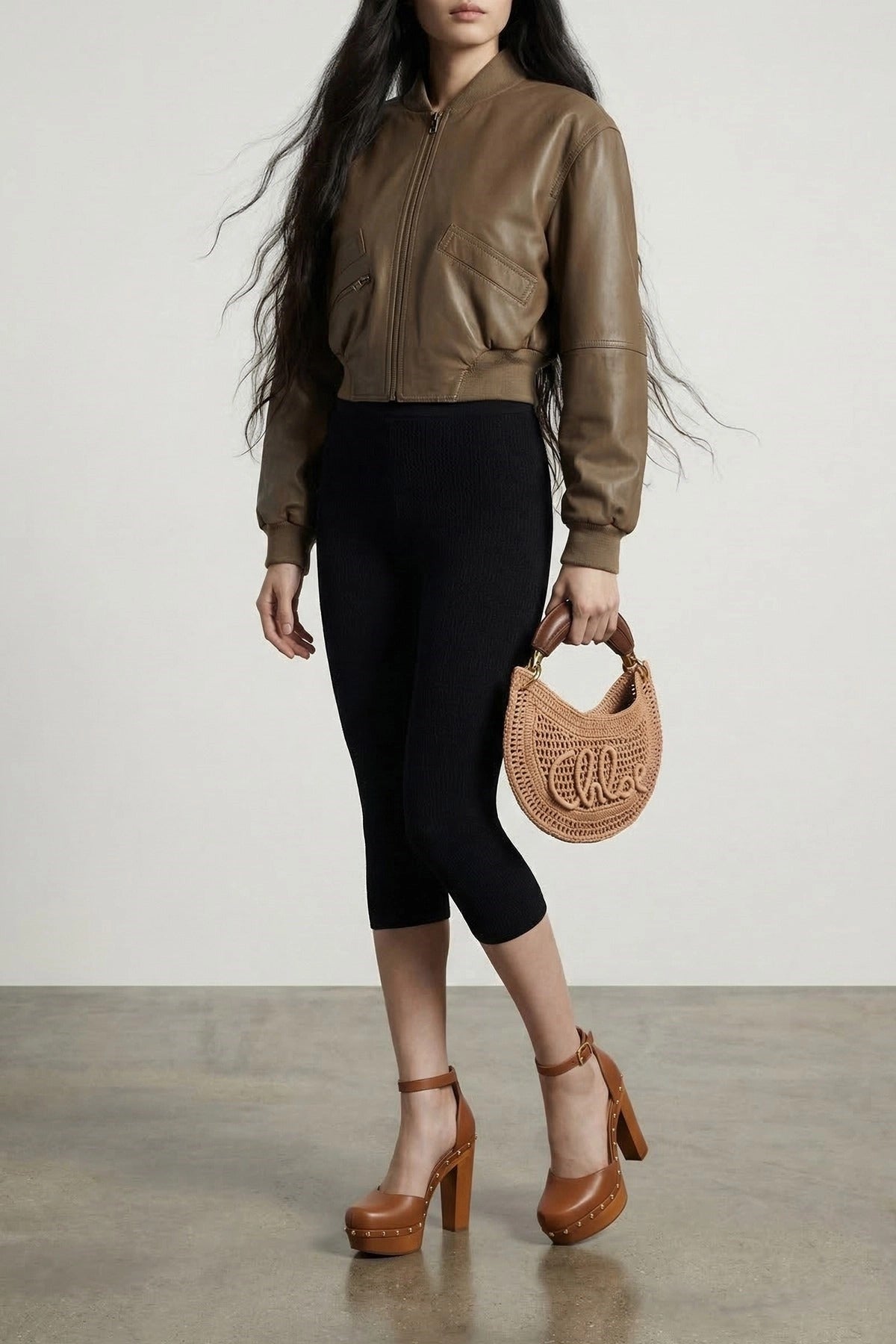 Chloé Sommer-Bananen-Mini-Handtasche - alternate view
