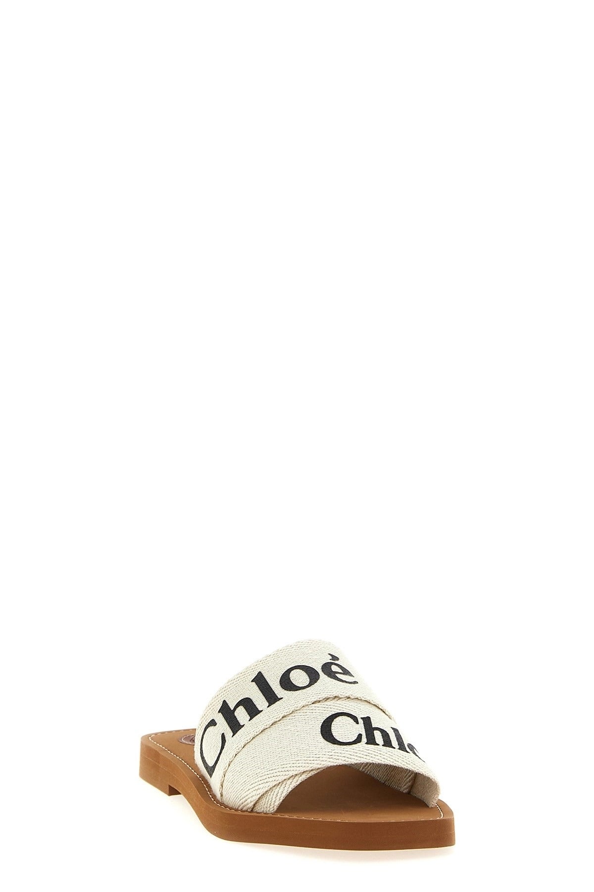 Chloé Woody Canvas Sandals - alternate view
