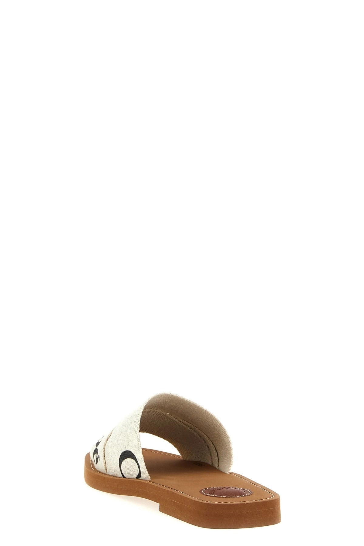 Chloé Woody Canvas Sandals