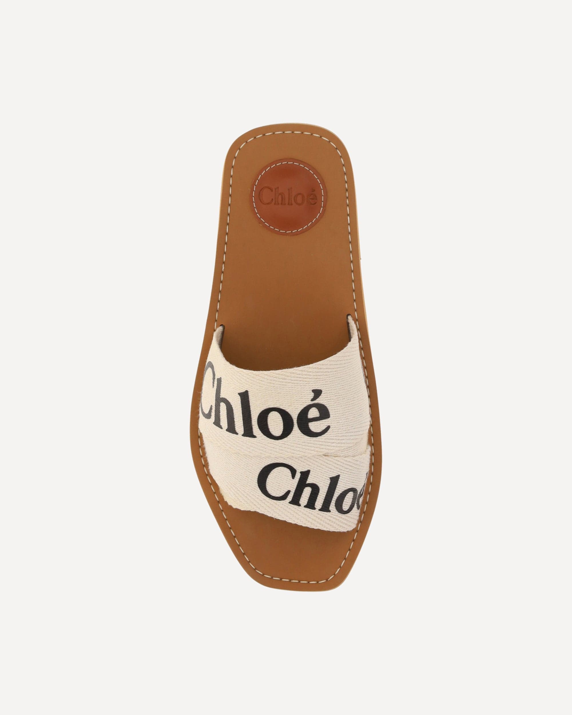Chloé Woody Sandals Square Toe