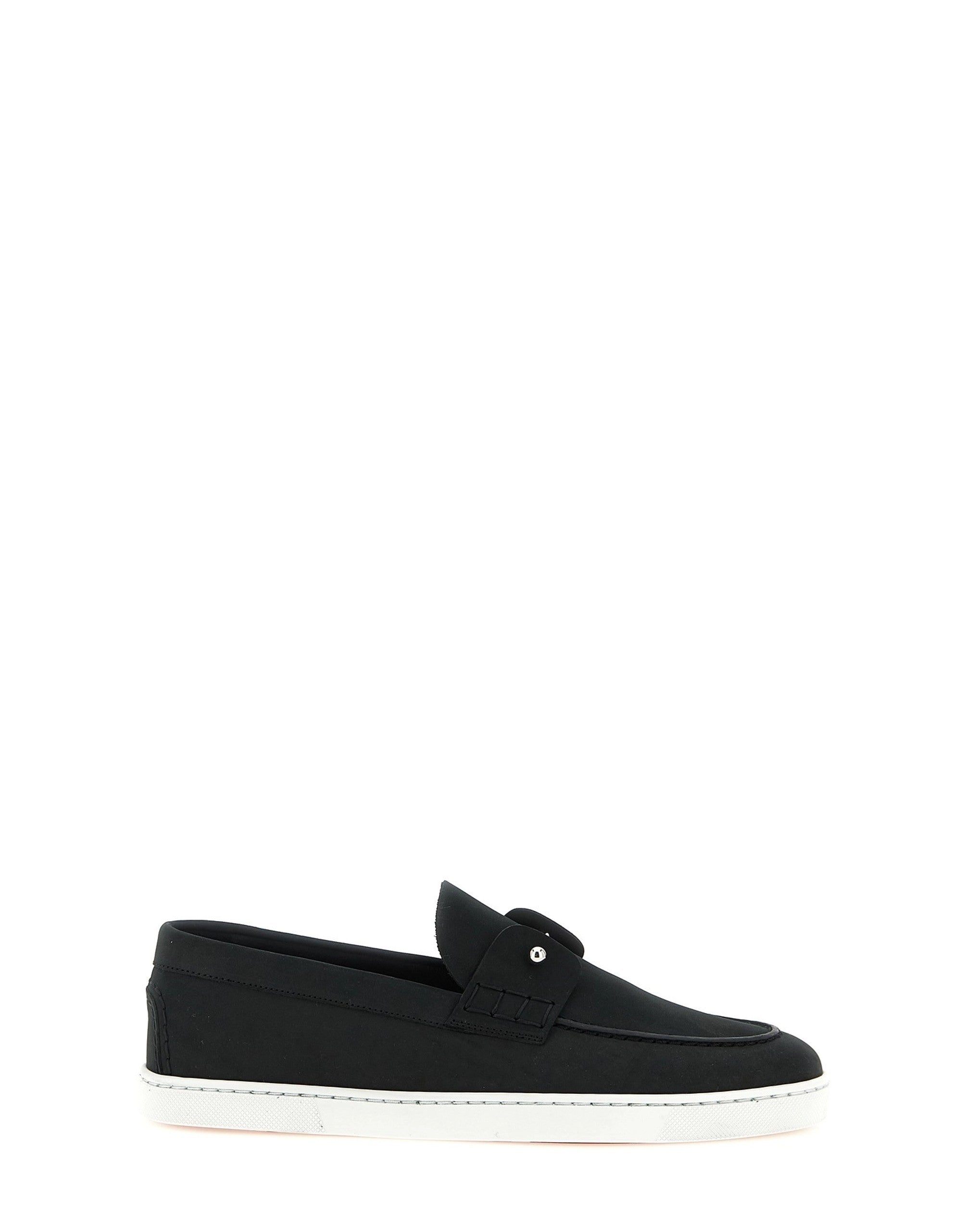 Christian Louboutin Chambeliboat Nubuck Leather Loafers