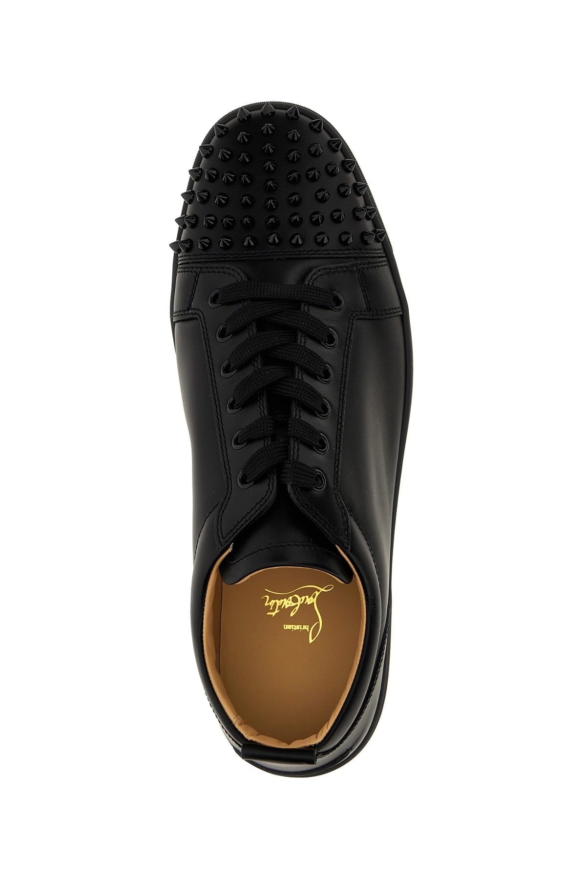 Christian Louboutin Christian Louboutin Louis Junior Spikes Flat Sneakers