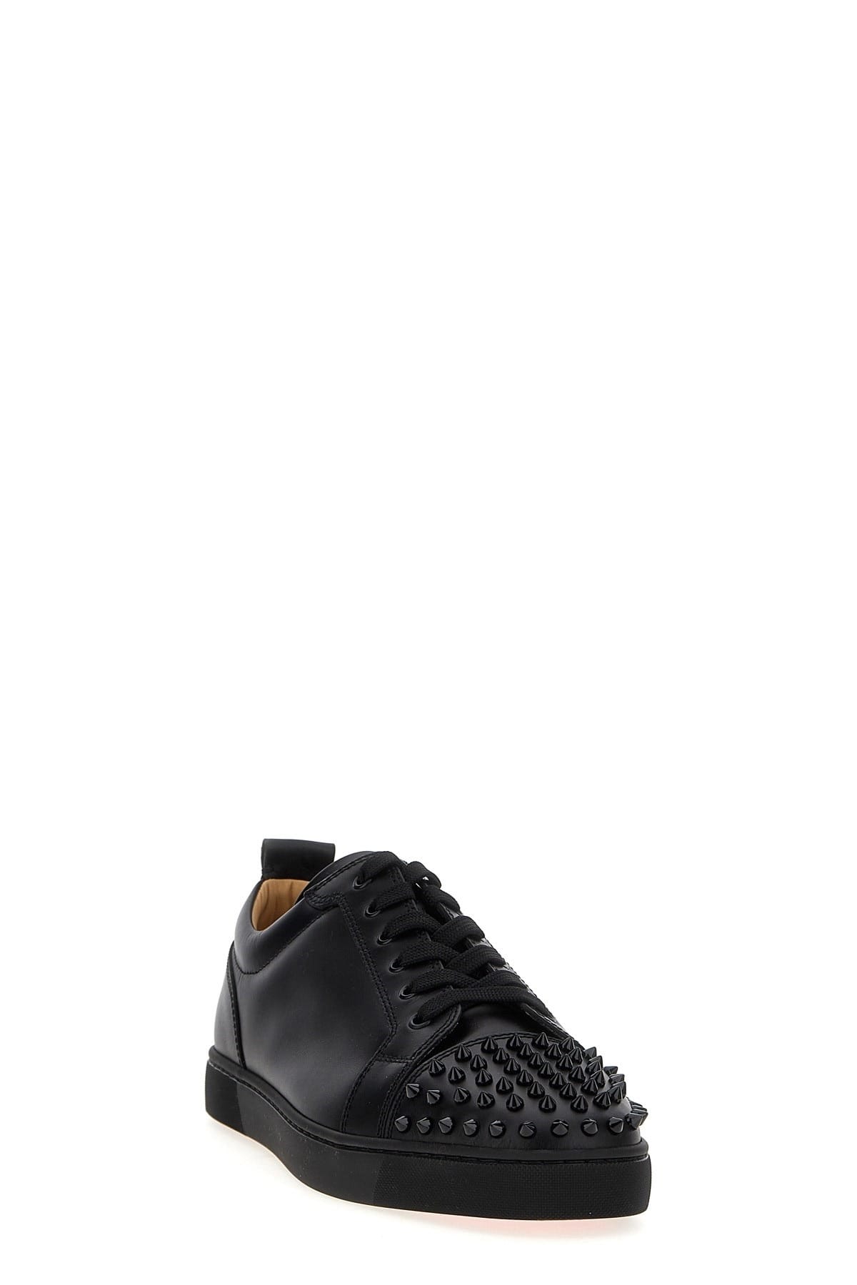Christian Louboutin Christian Louboutin Louis Junior Spikes Flat Sneakers