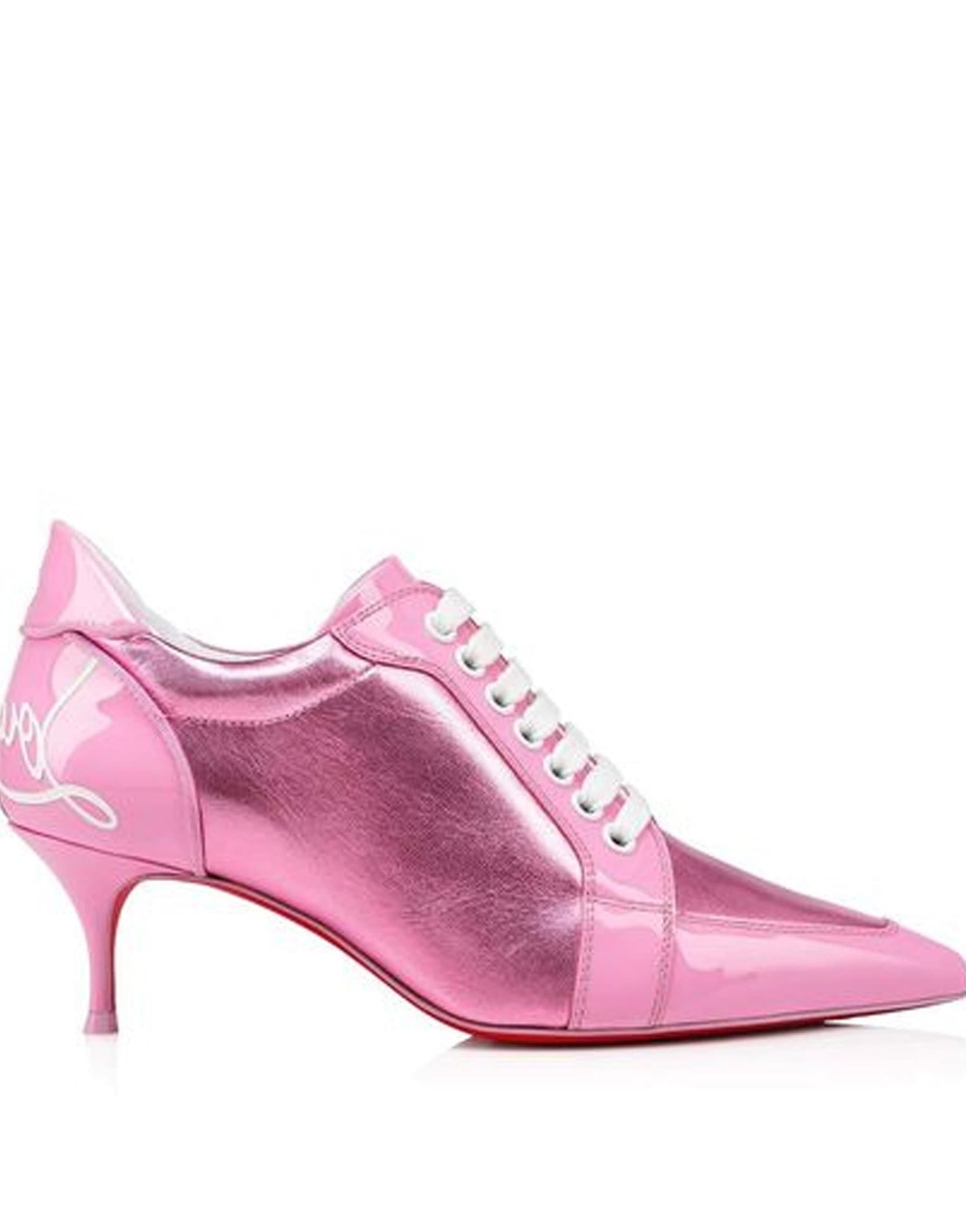 Christian Louboutin Patent Leather Pointed Toe Pumps