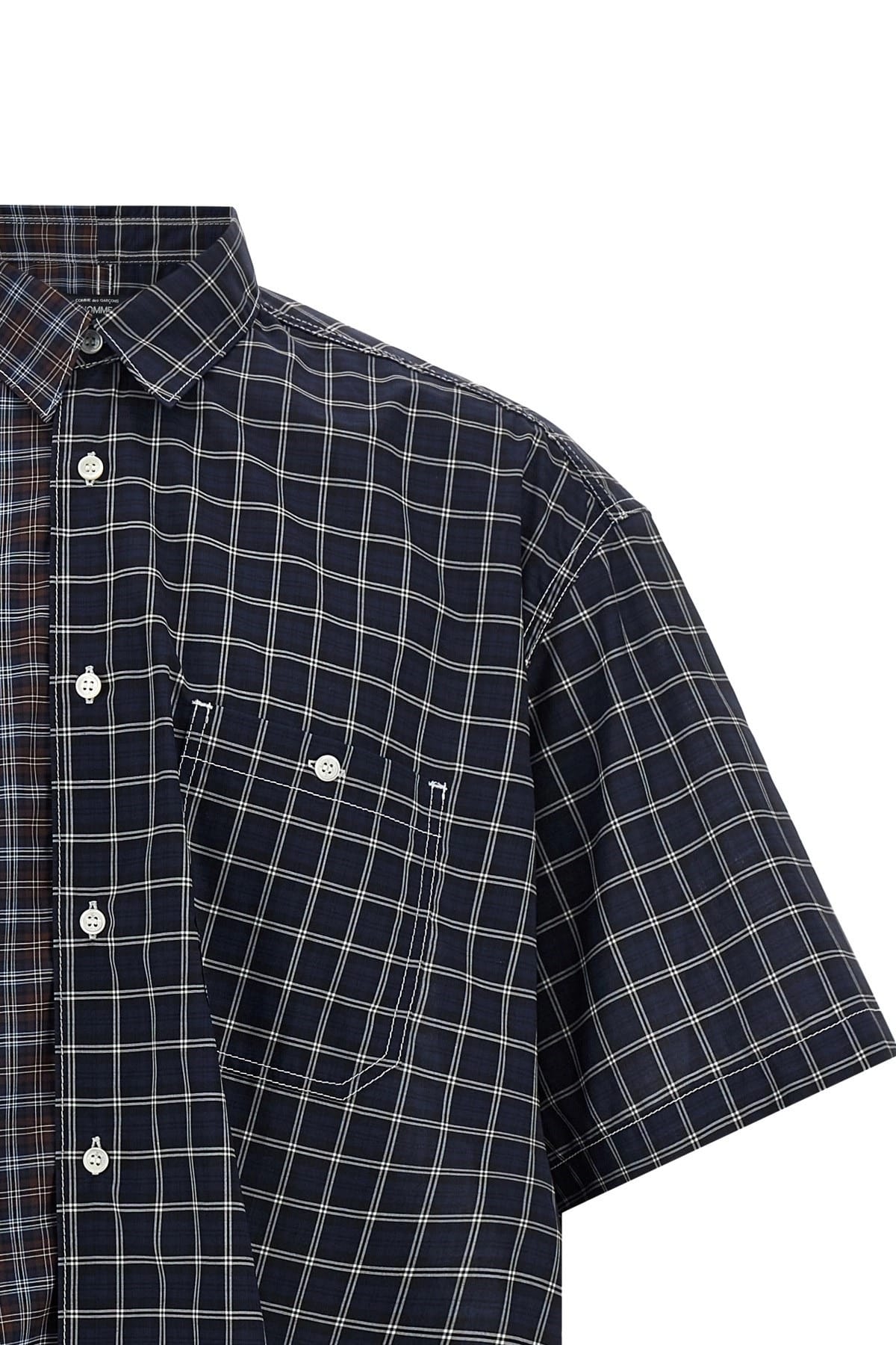 Comme Des Garçons Comme Des Garçons Check Patterned Shirt