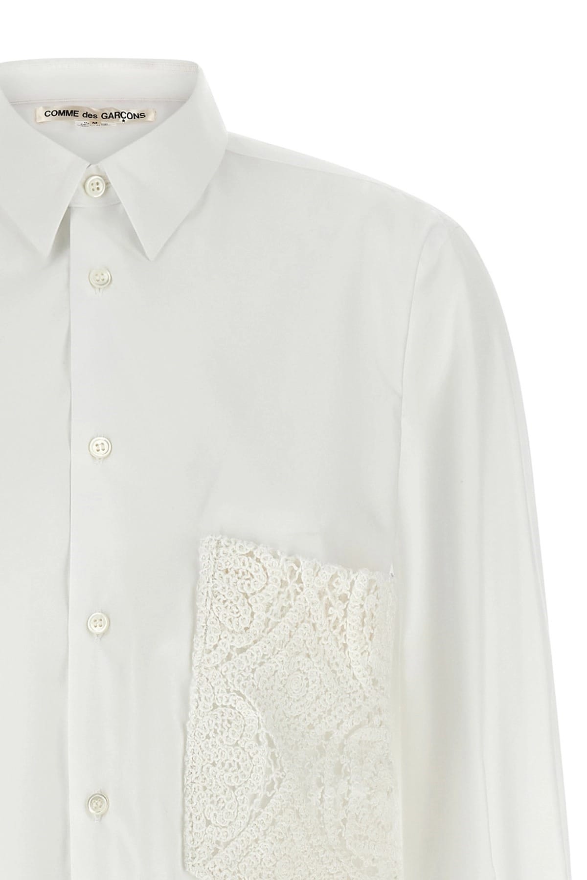 Comme Des Garçons Comme Des Garçons Crochet Pocket Shirt