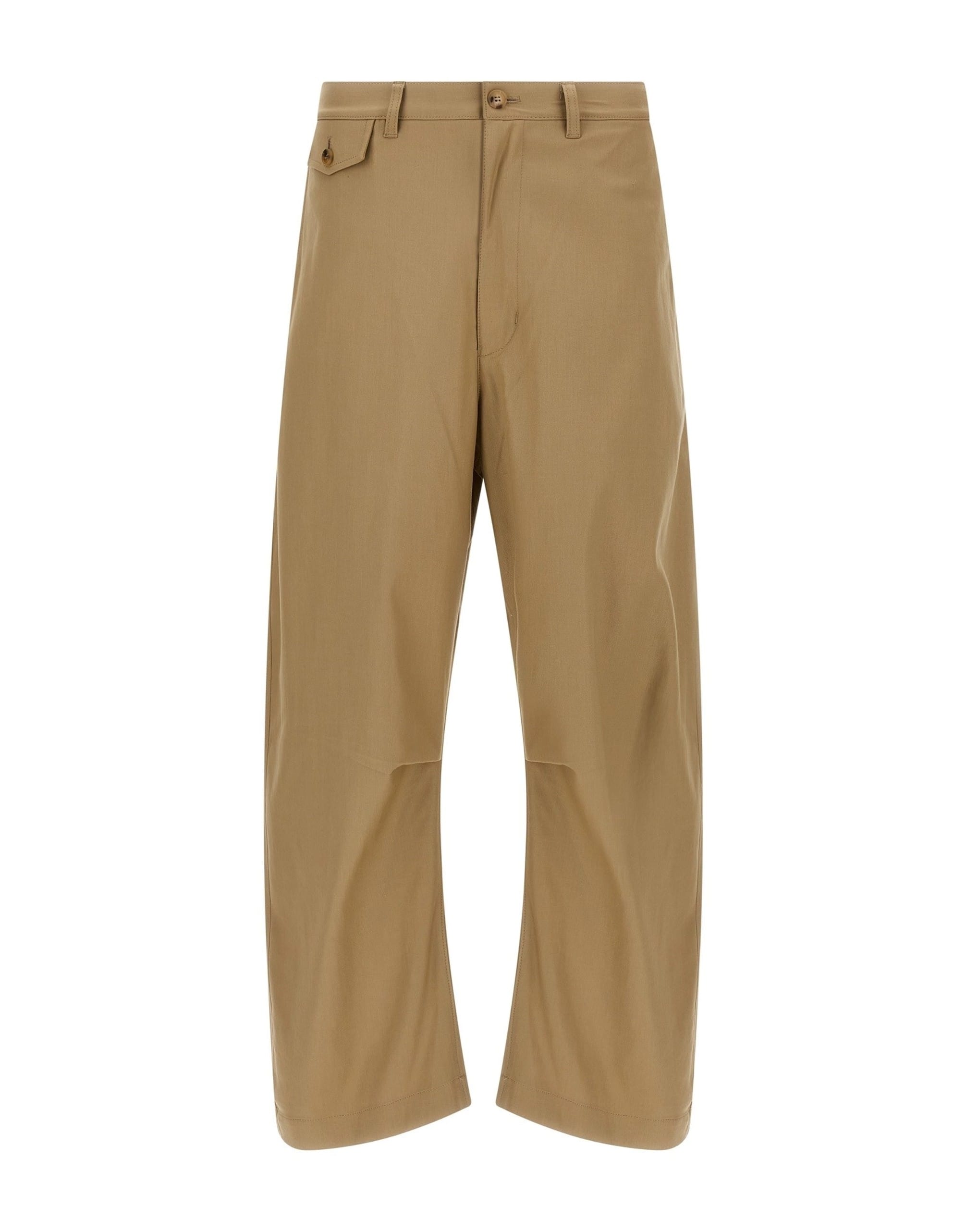 Comme Des Garçons Comme Des Garçons Curved Leg Pants