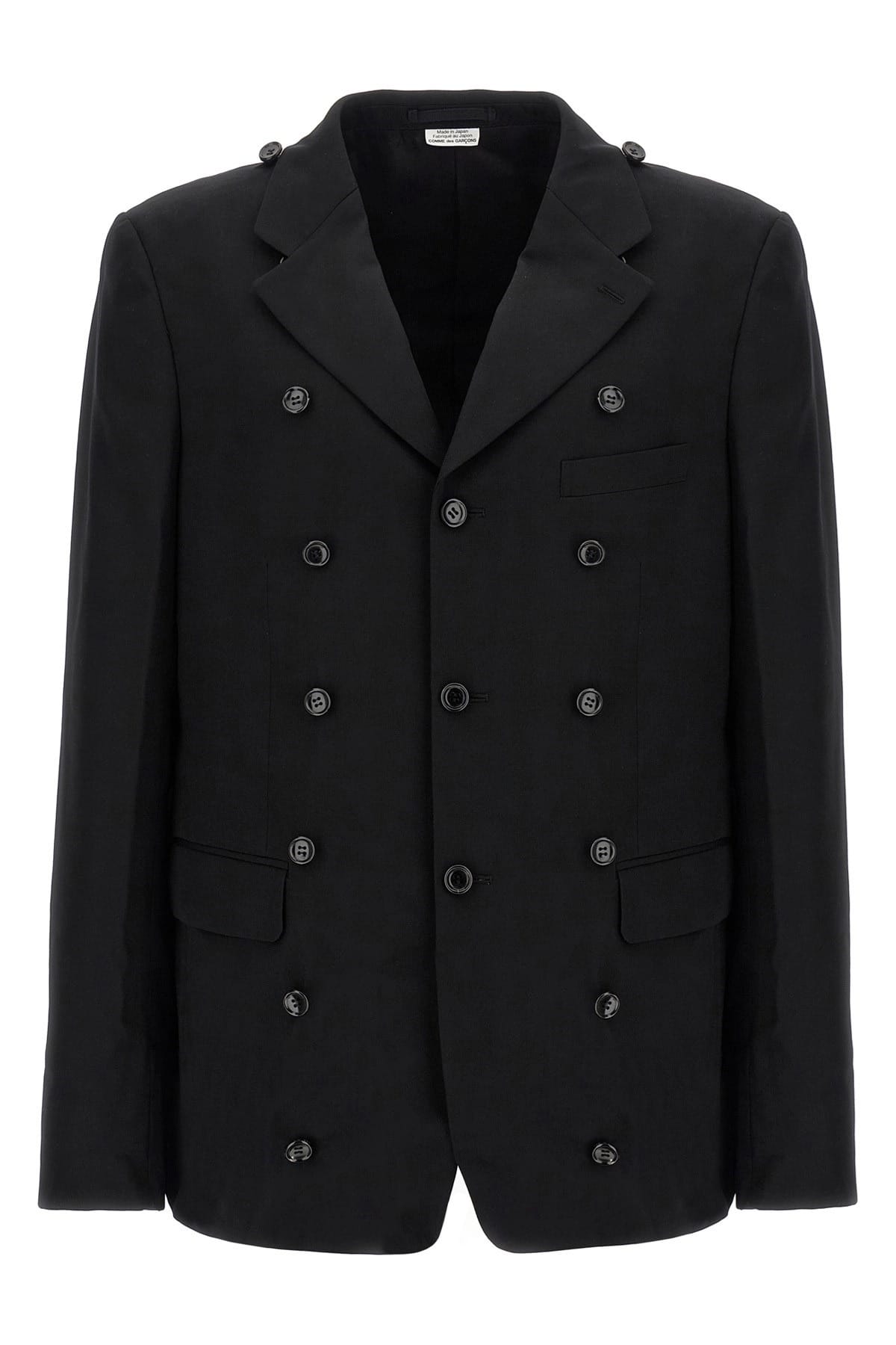 Comme Des Garçons Comme Des Garçons Double Layer Blazer Coat