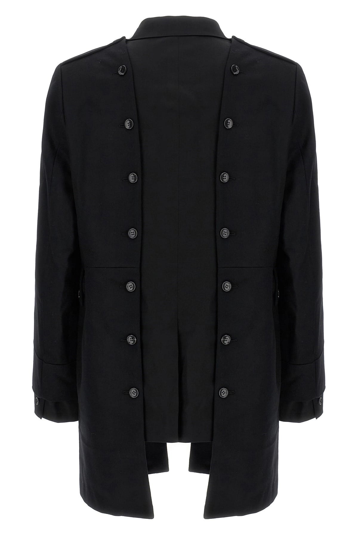 Comme Des Garçons Double Layer Blazer Coat | Sendegaro IT