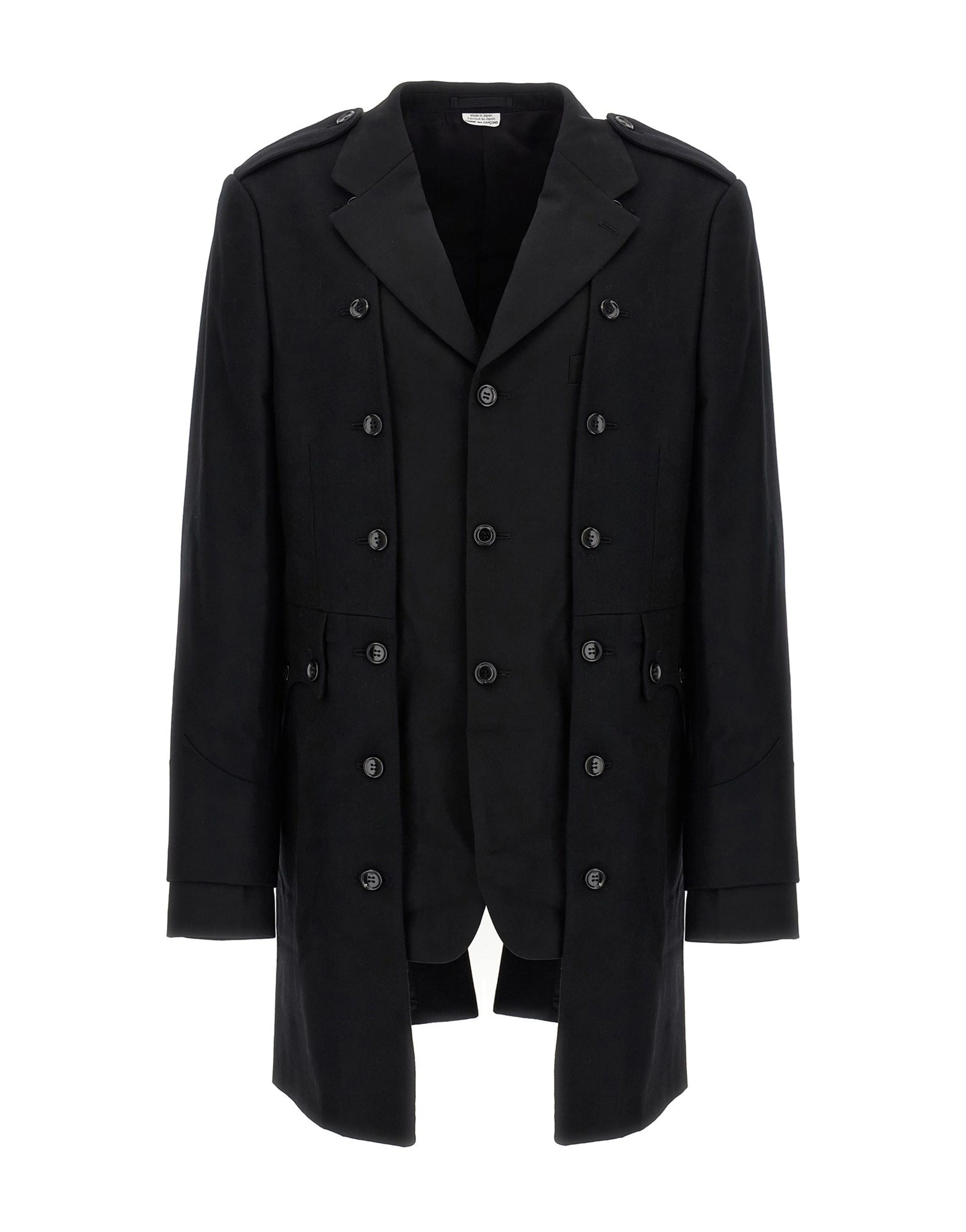 Comme Des Garçons Comme Des Garçons Double Layer Blazer Coat