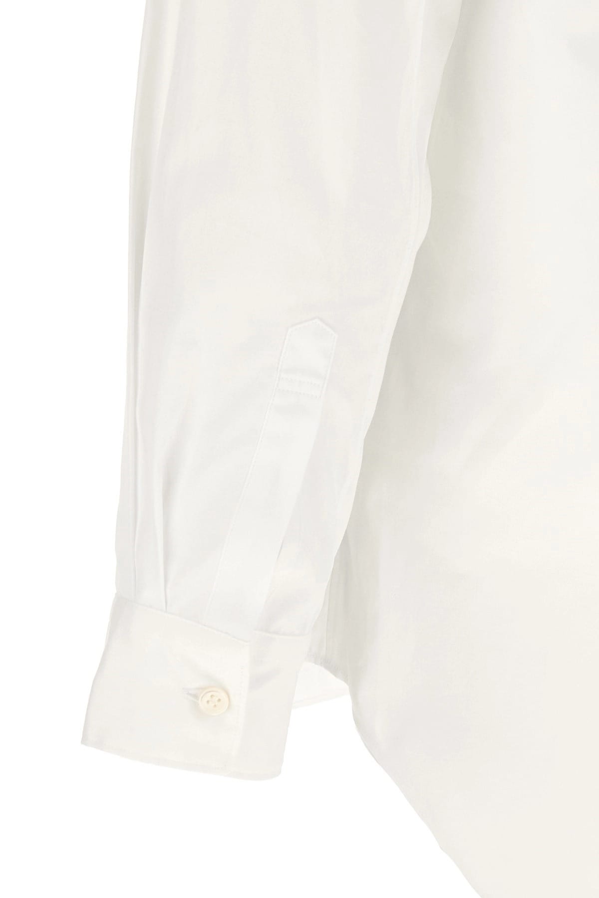 Comme Des Garçons Comme Des Garçons Double Layer Cotton Poplin Blouse