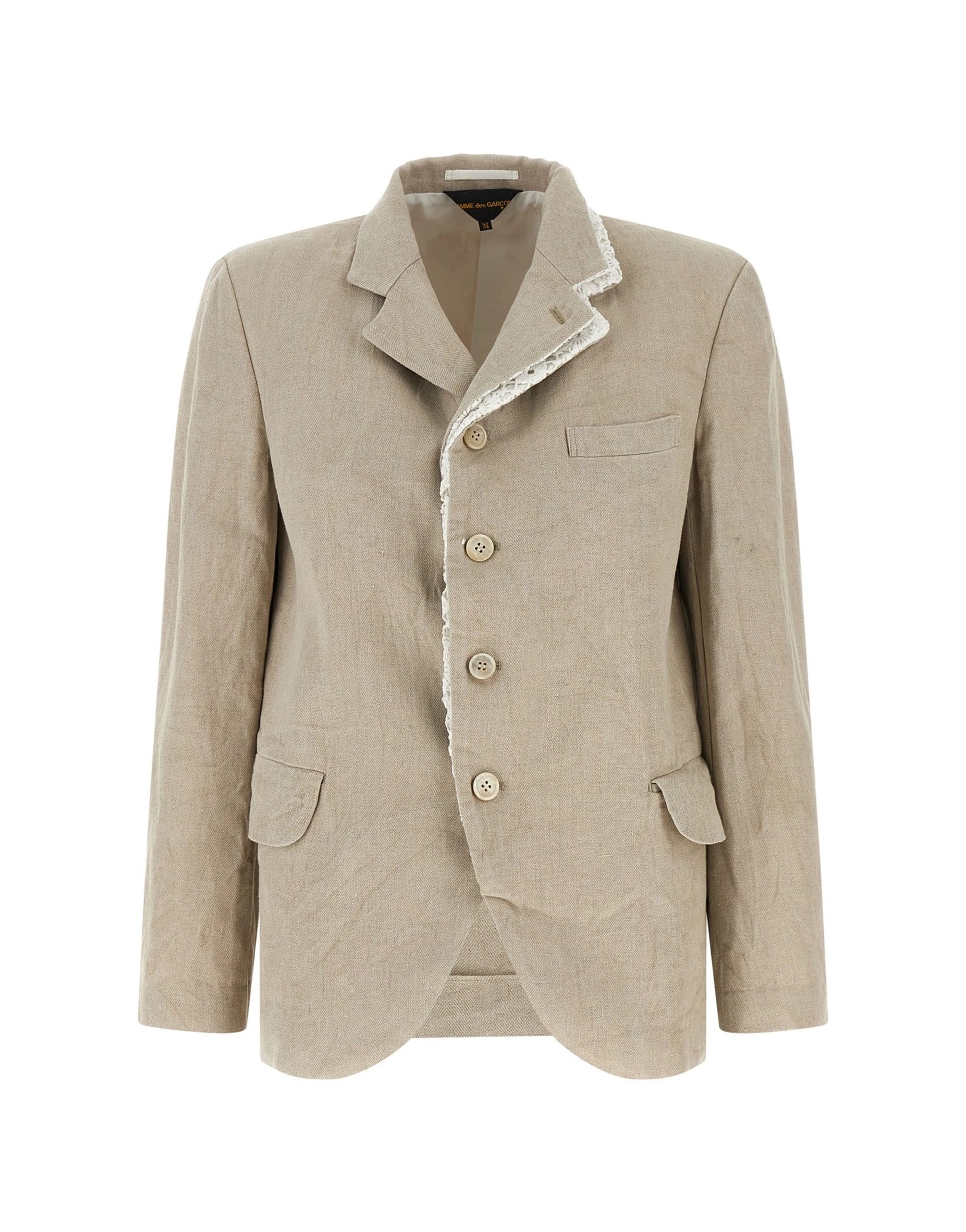 Comme Des Garçons Comme Des Garçons Double Layer Lapel Blazer