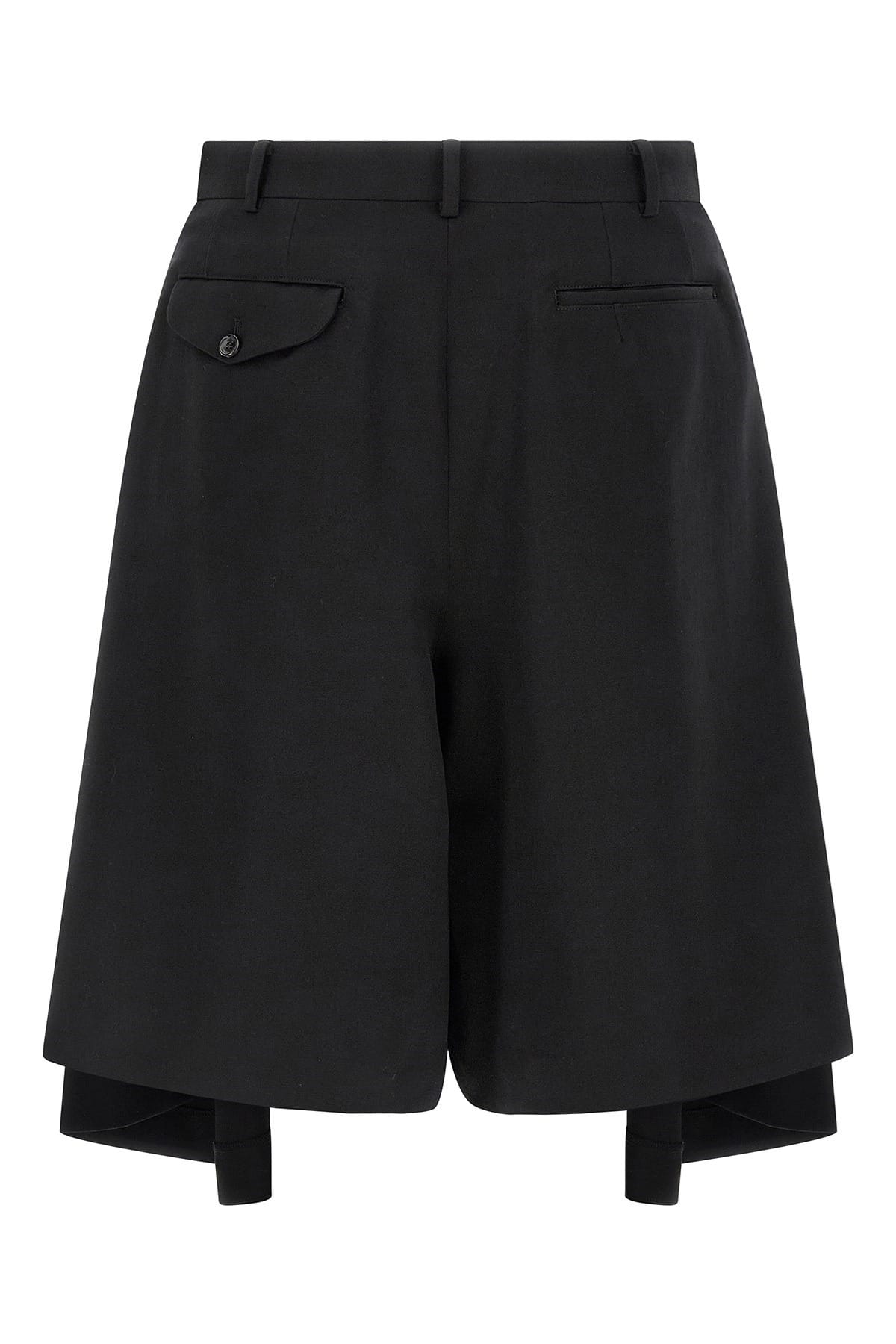 Comme Des Garçons Extra Loose Leg Bermuda Shorts | Sendegaro